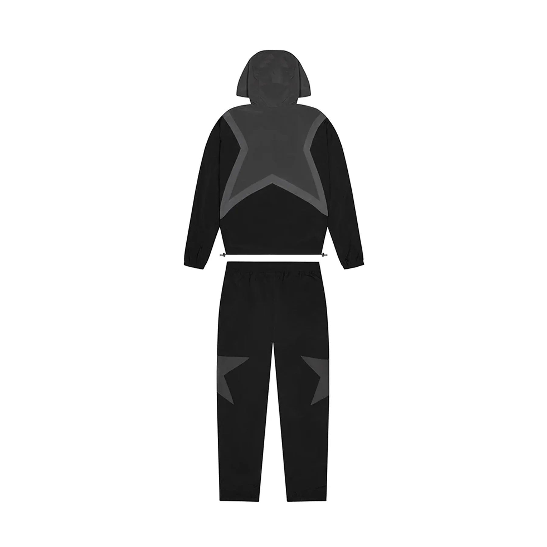 Trapstar Irongate Arch Star Shell Tracksuit 'Black' - Image 2