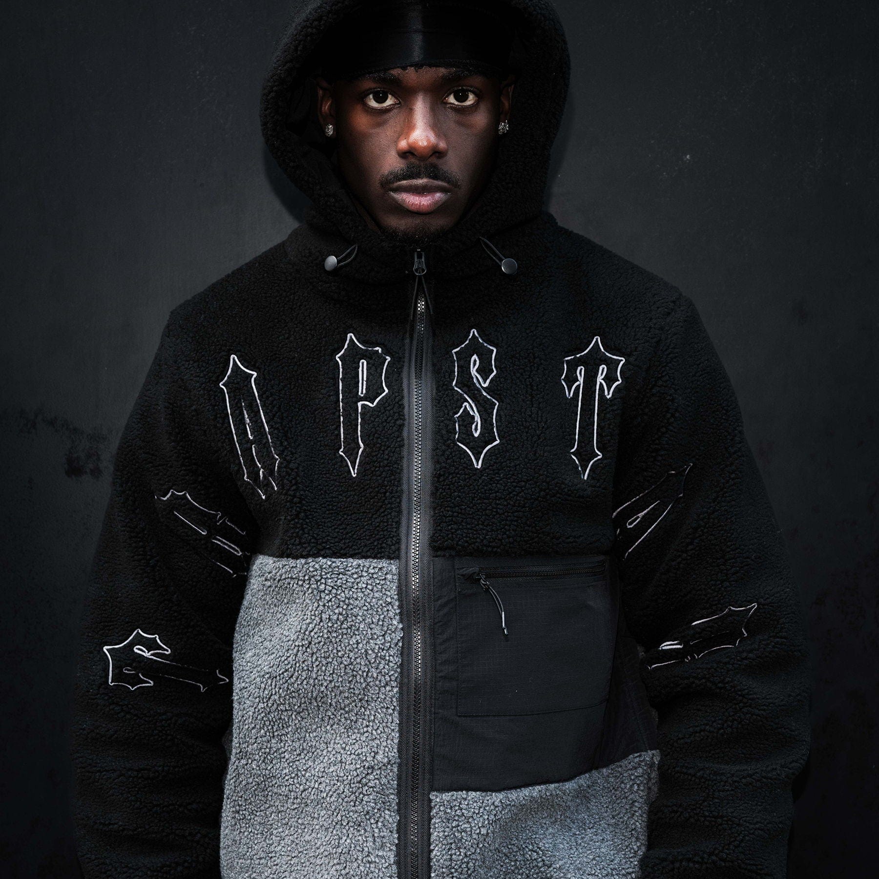 Trapstar Irongate Borg Jacket 'Black' - Image 3