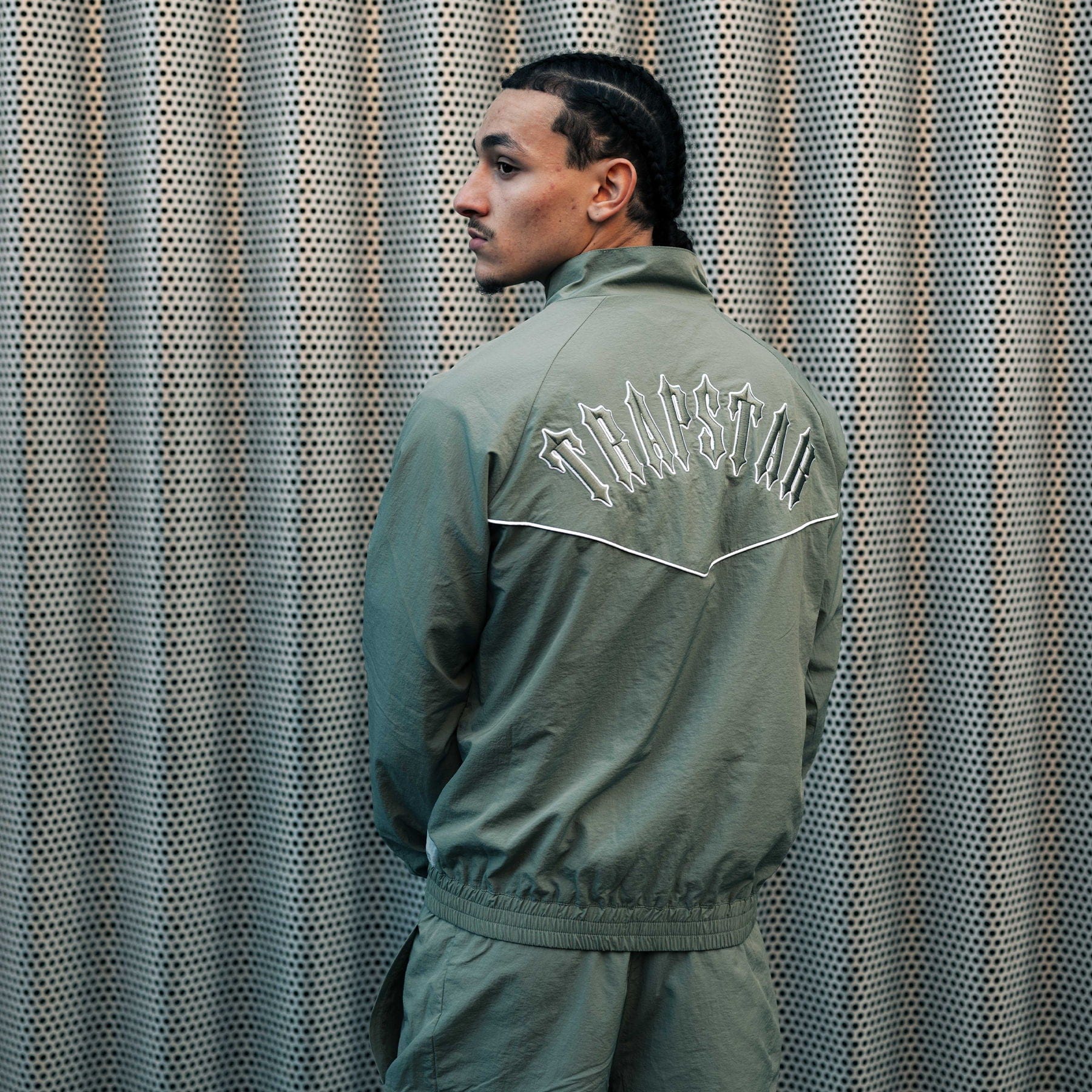 Trapstar Irongate Shell Tracksuit 'Khaki' - Image 4
