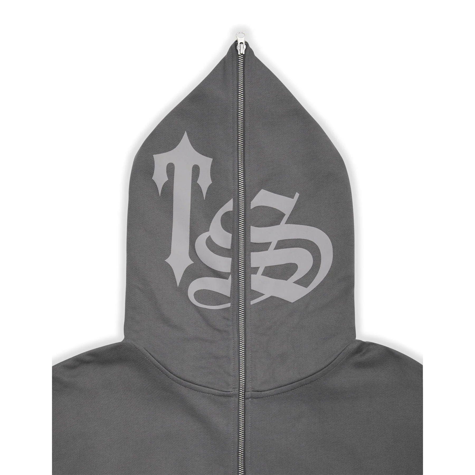Trapstar Script Hoodie 2.0 - Grey - Image 2