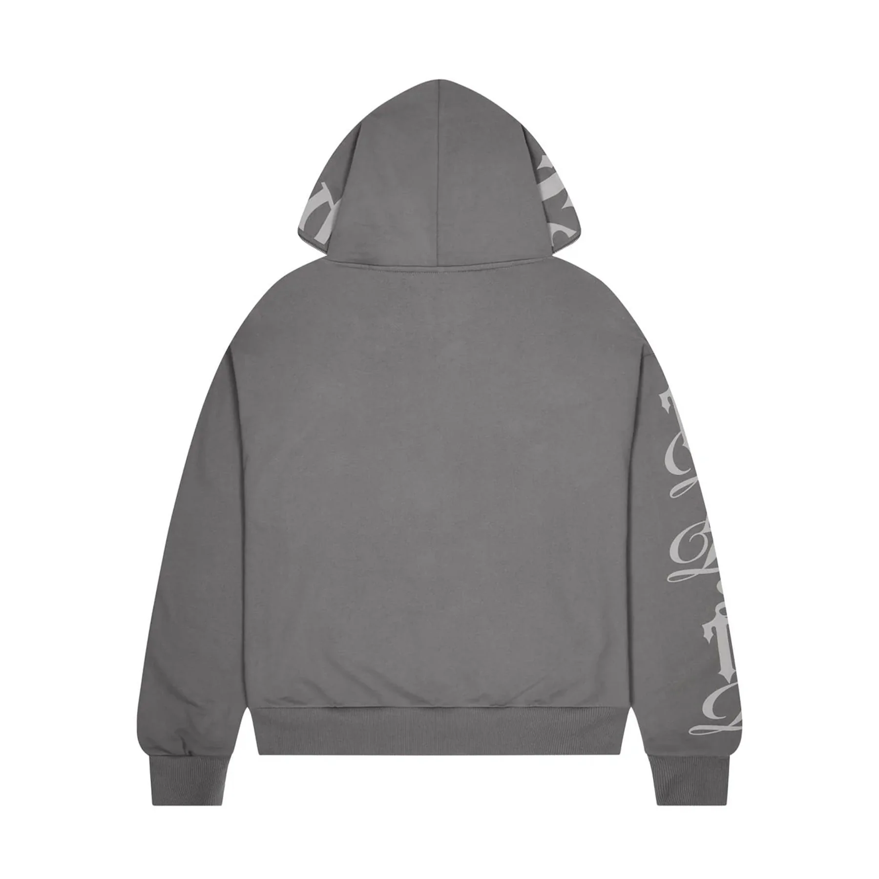 Trapstar Script Hoodie 2.0 - Grey - Image 3