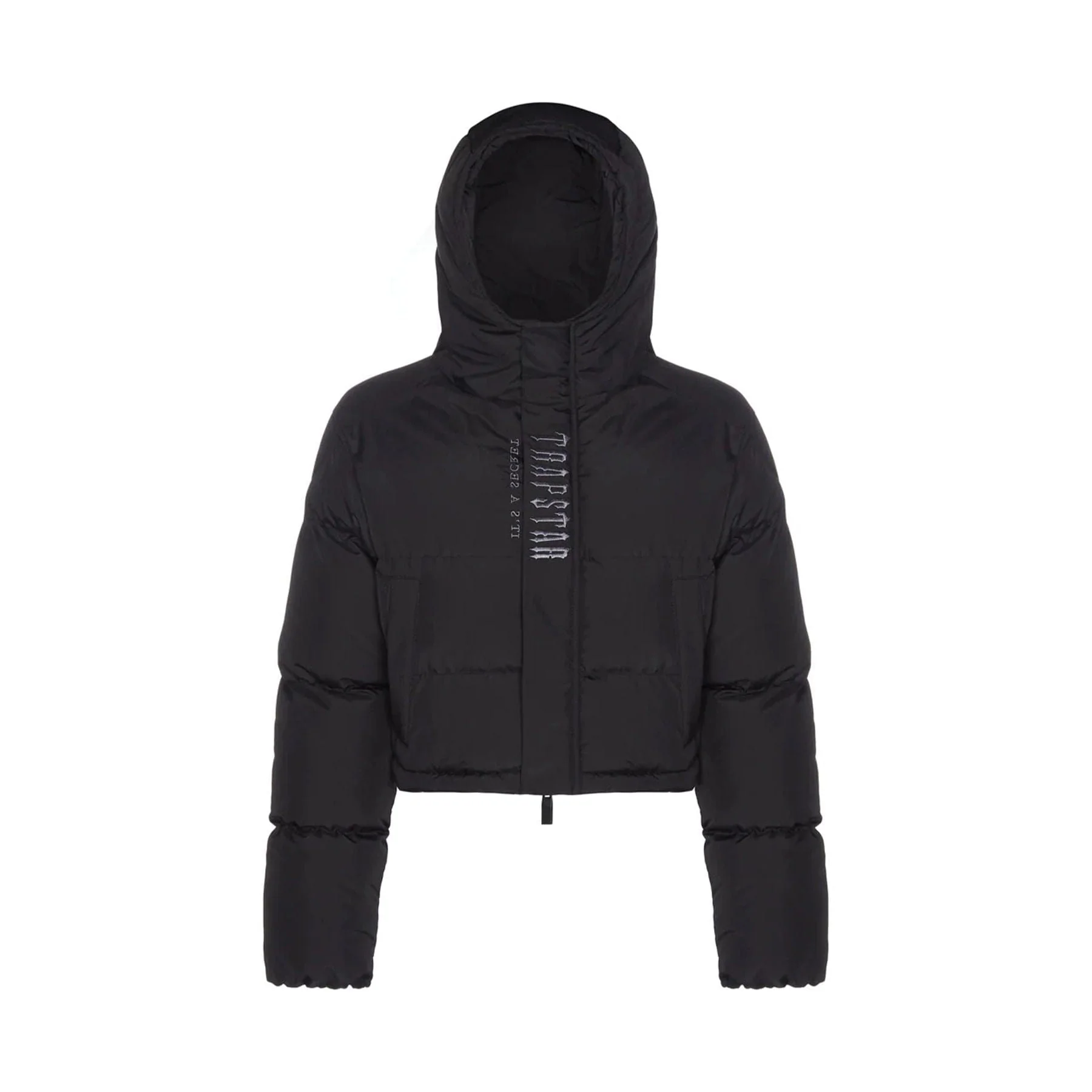 Trapstar Women's Decoded 2.0 Hooded Puffer - Black - Image 2