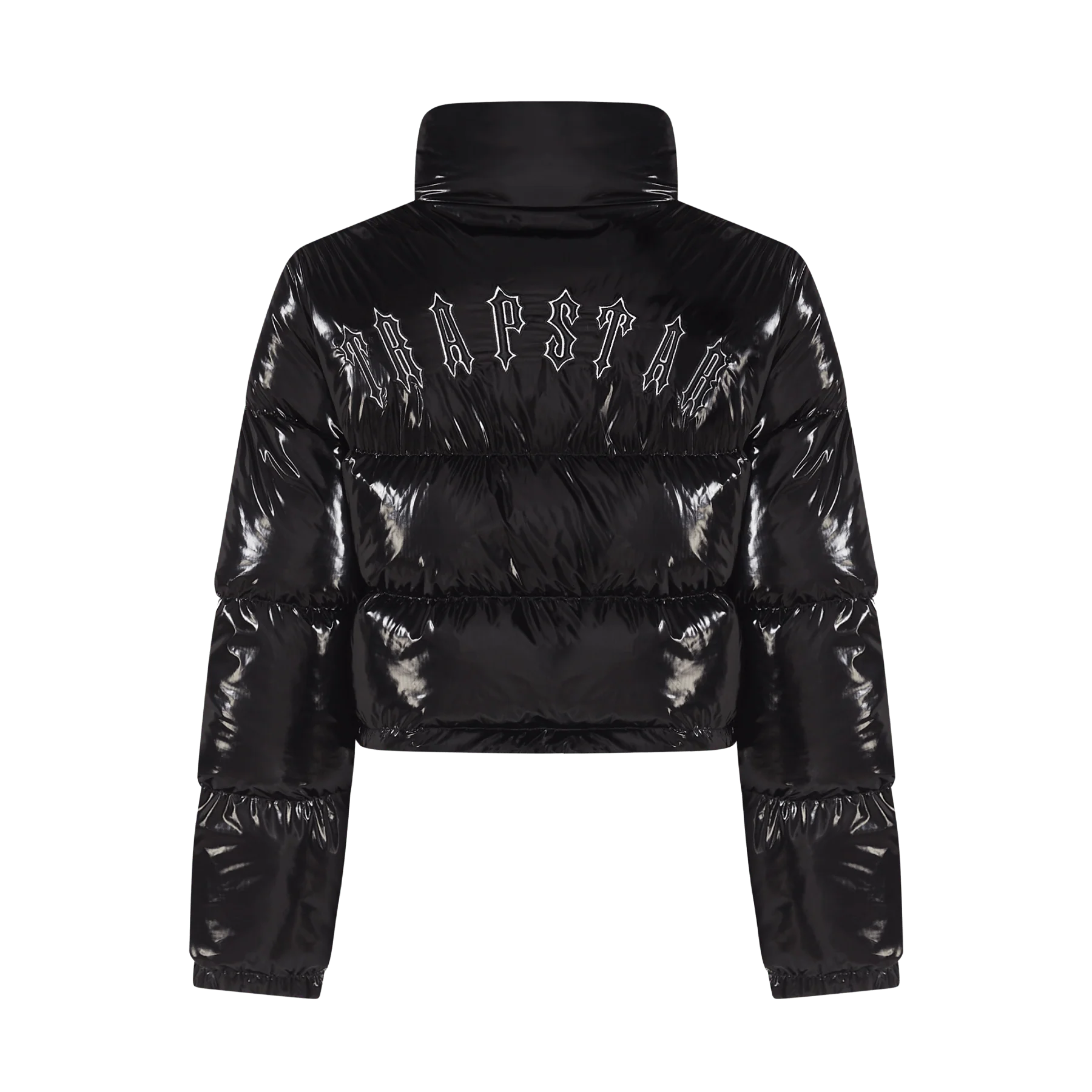 Trapstar Women's Irongate Puffer Jacket - Shiny Black - Image 2