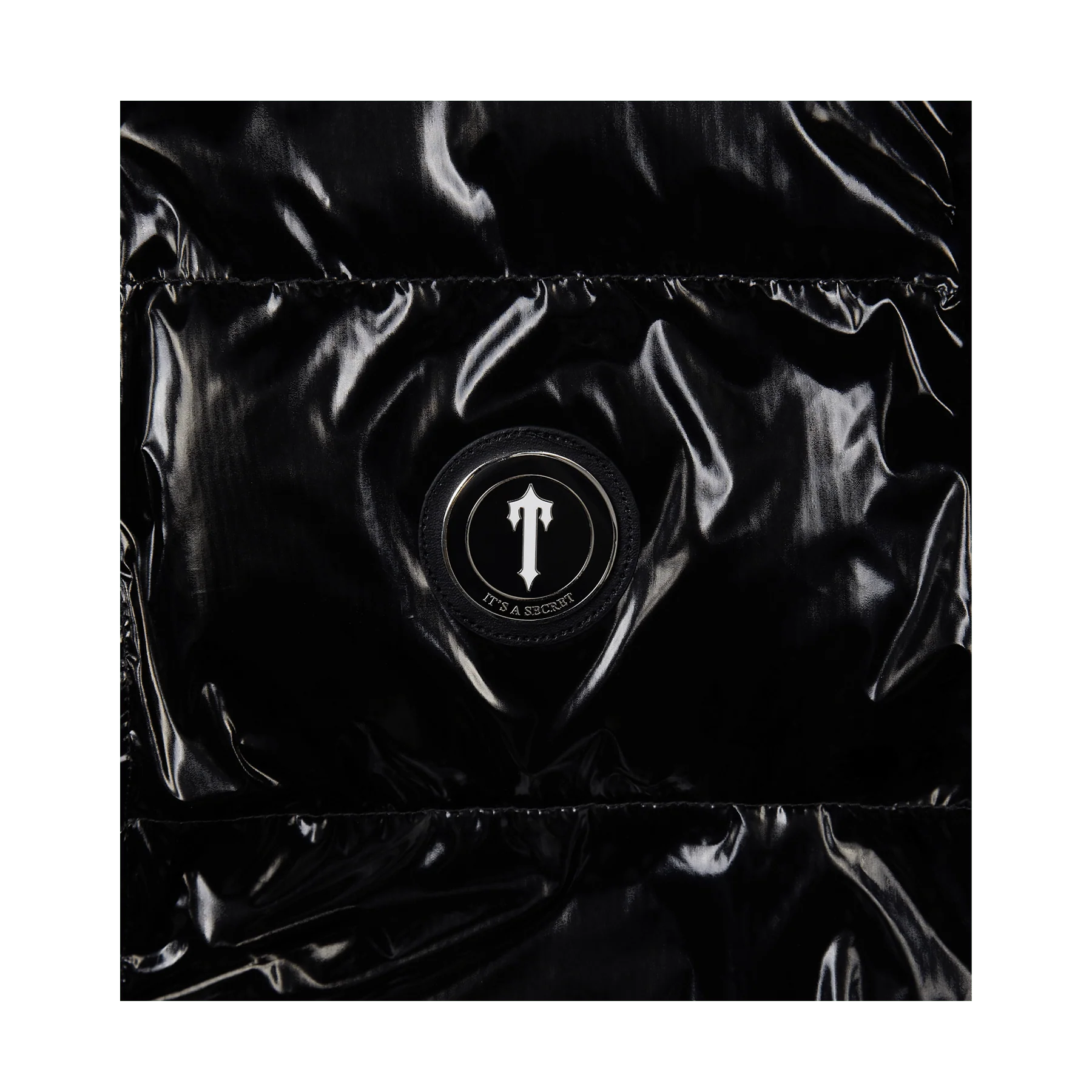 Trapstar Women's Irongate Puffer Jacket - Shiny Black - Image 4