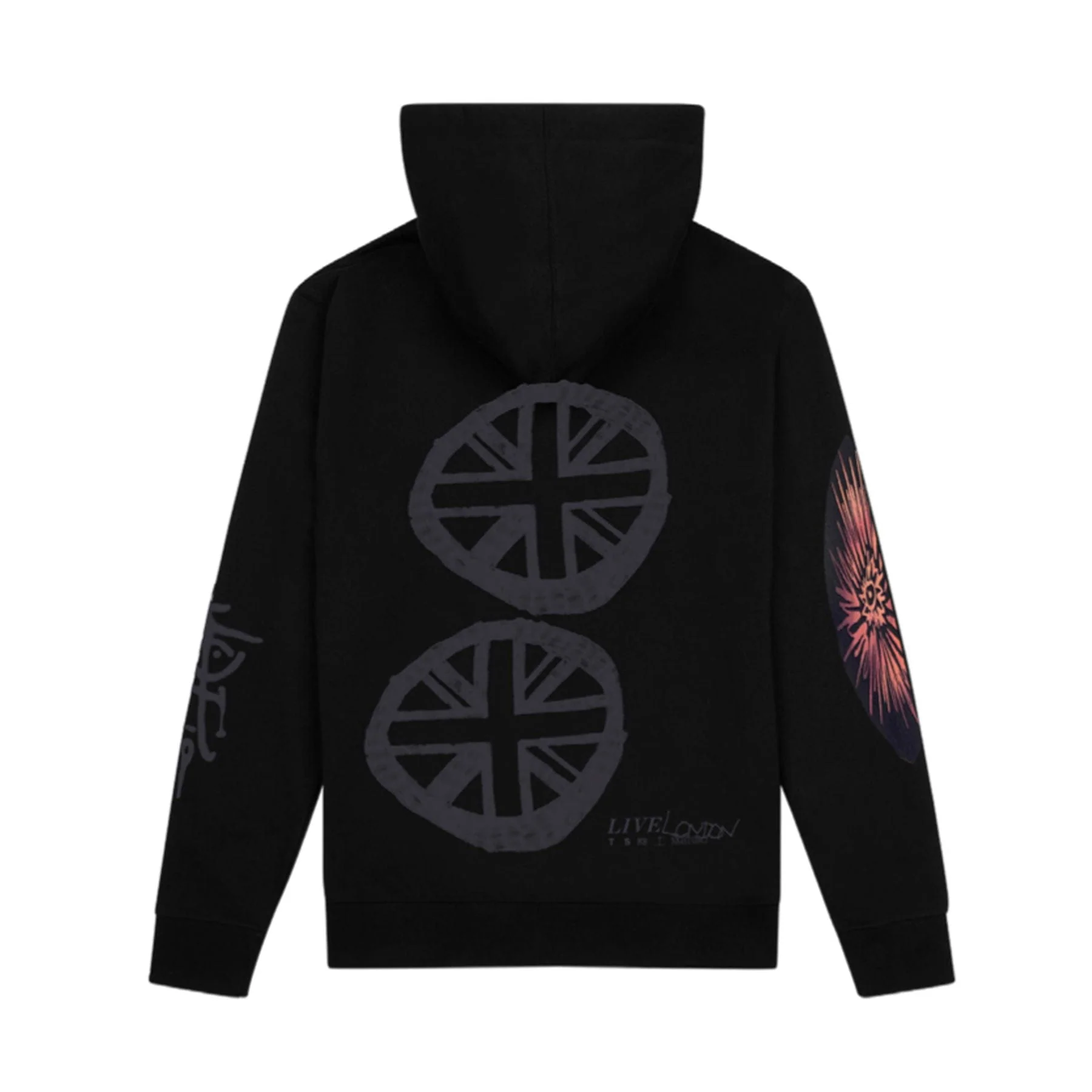 Travis Scott Summer Run 2023 Zip-Up Hoodie - Black (London) - Image 2