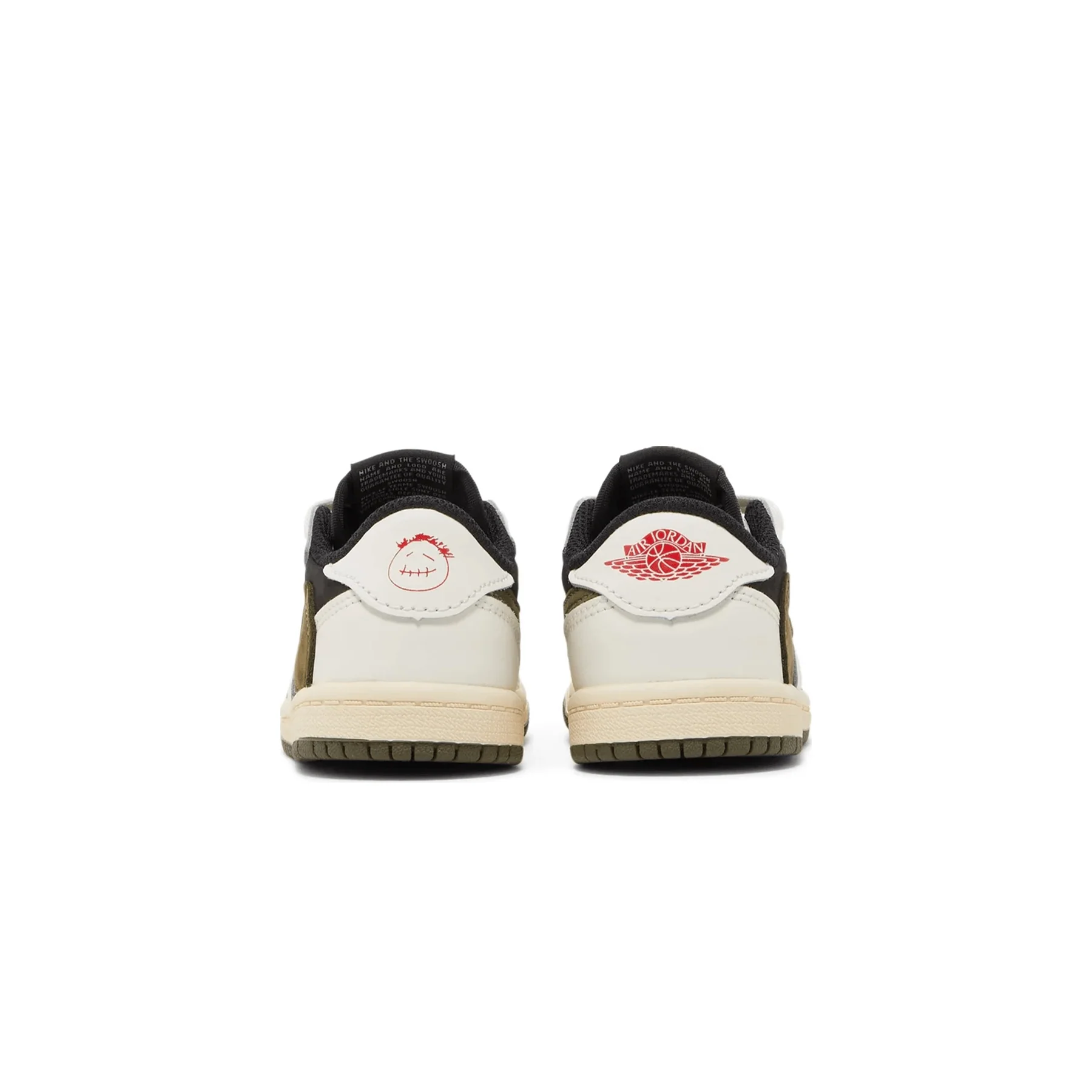 Travis Scott x Air Jordan 1 Low OG TD 'Olive' - Image 4