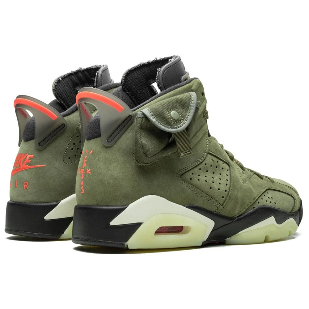 Travis Scott x Air Jordan 6 Retro 'Olive' - Image 3