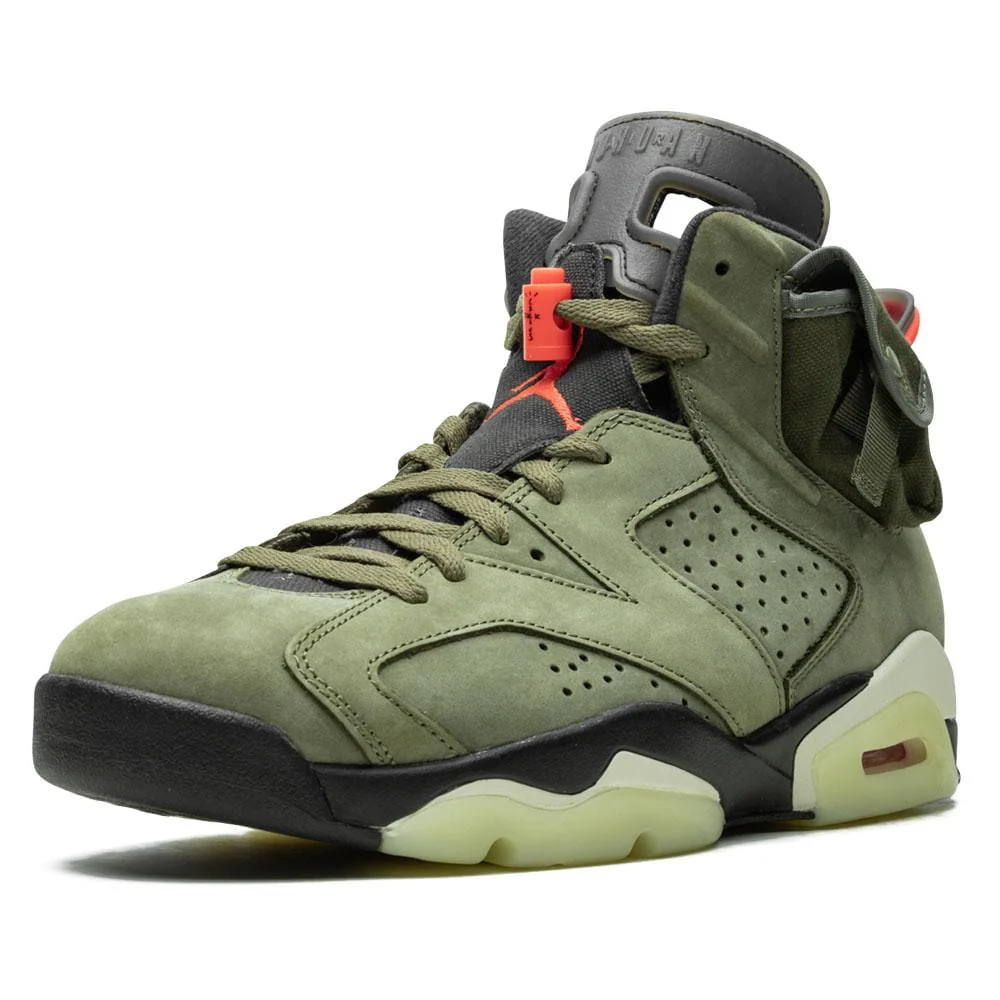 Travis Scott x Air Jordan 6 Retro 'Olive' - Image 4