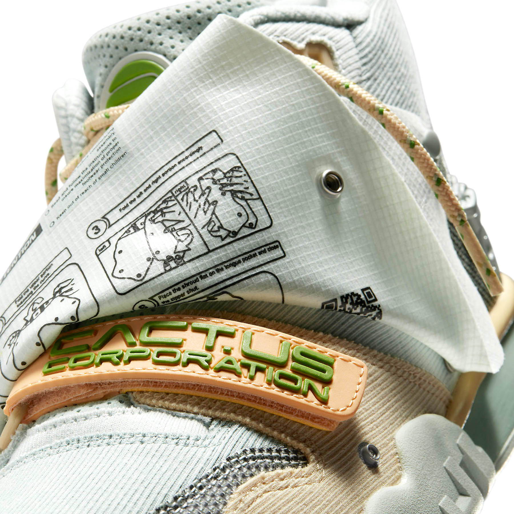 Travis Scott x  Nike Air Trainer 1 SP 'Grey Haze' - Image 9