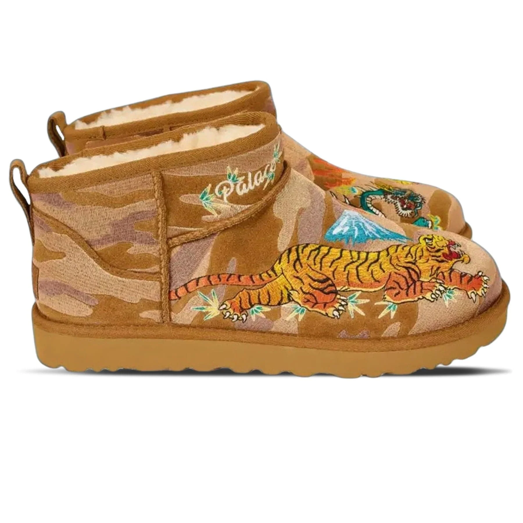 Palace x UGG Mini Boot 'Chestnut Camo' - Image 2