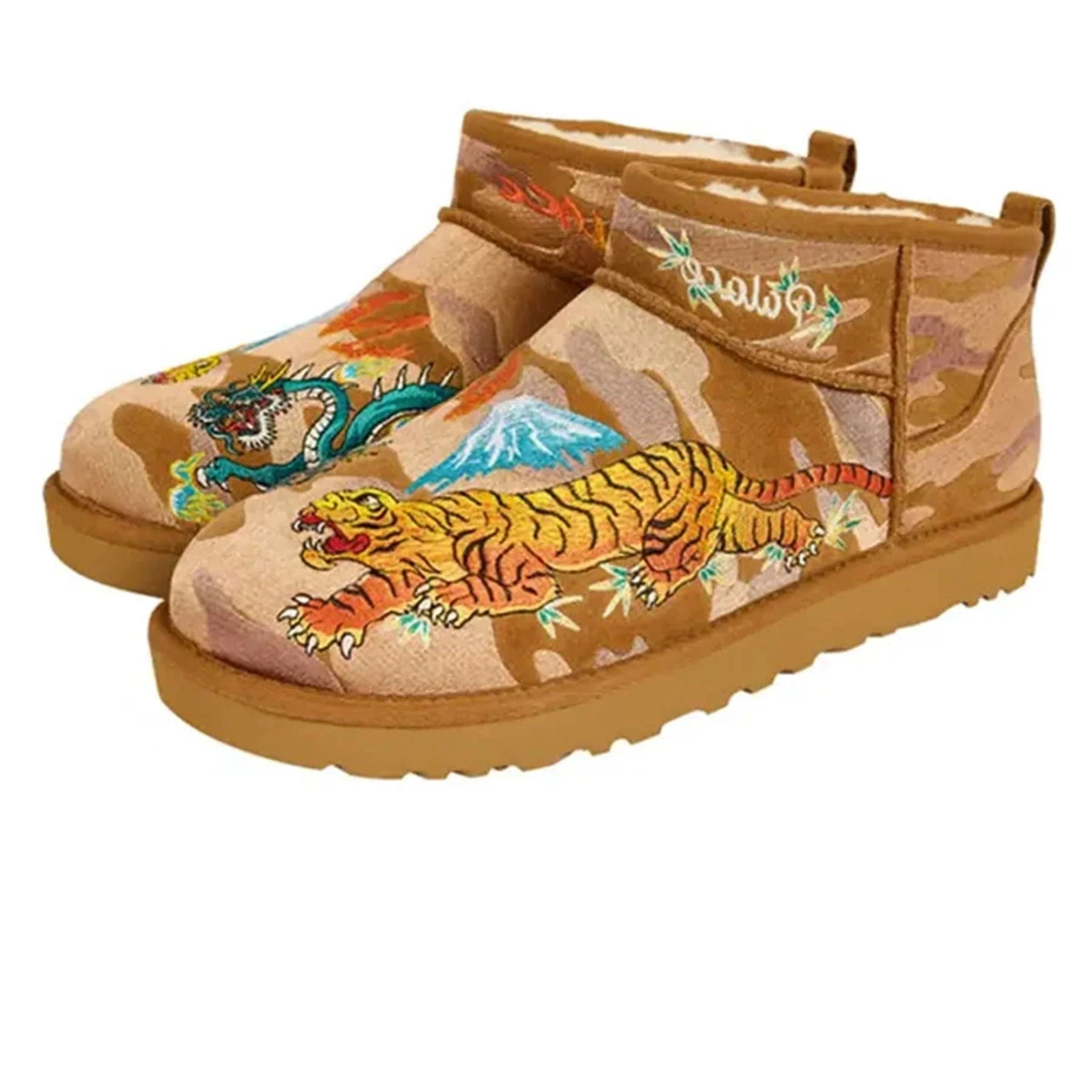 Palace x UGG Mini Boot 'Chestnut Camo' - Image 4