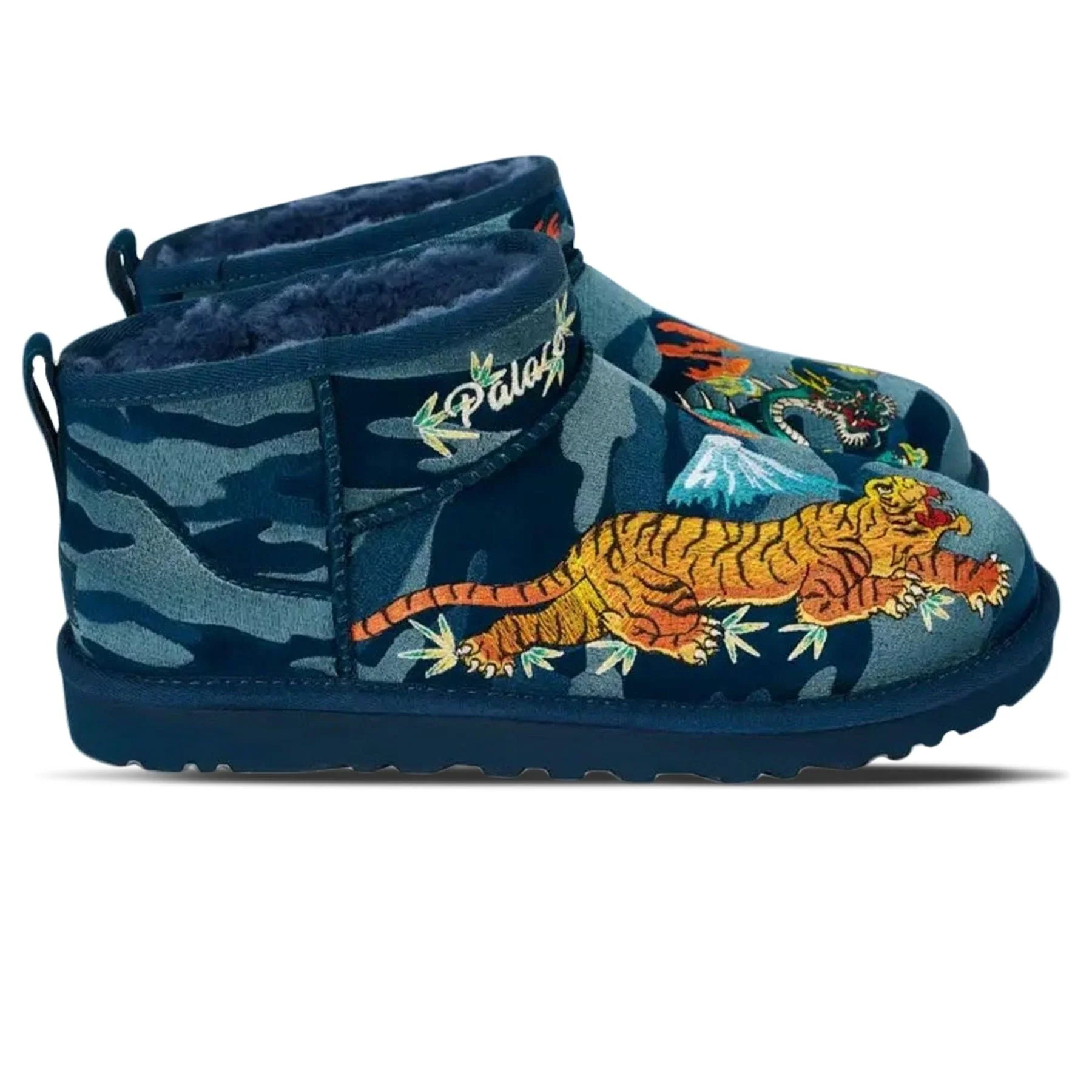 Palace x UGG Mini Boot 'Navy Camo' - Image 2