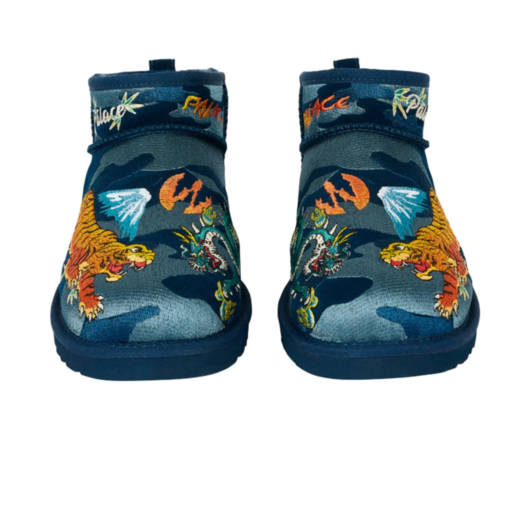 Palace x UGG Mini Boot 'Navy Camo' - Image 3