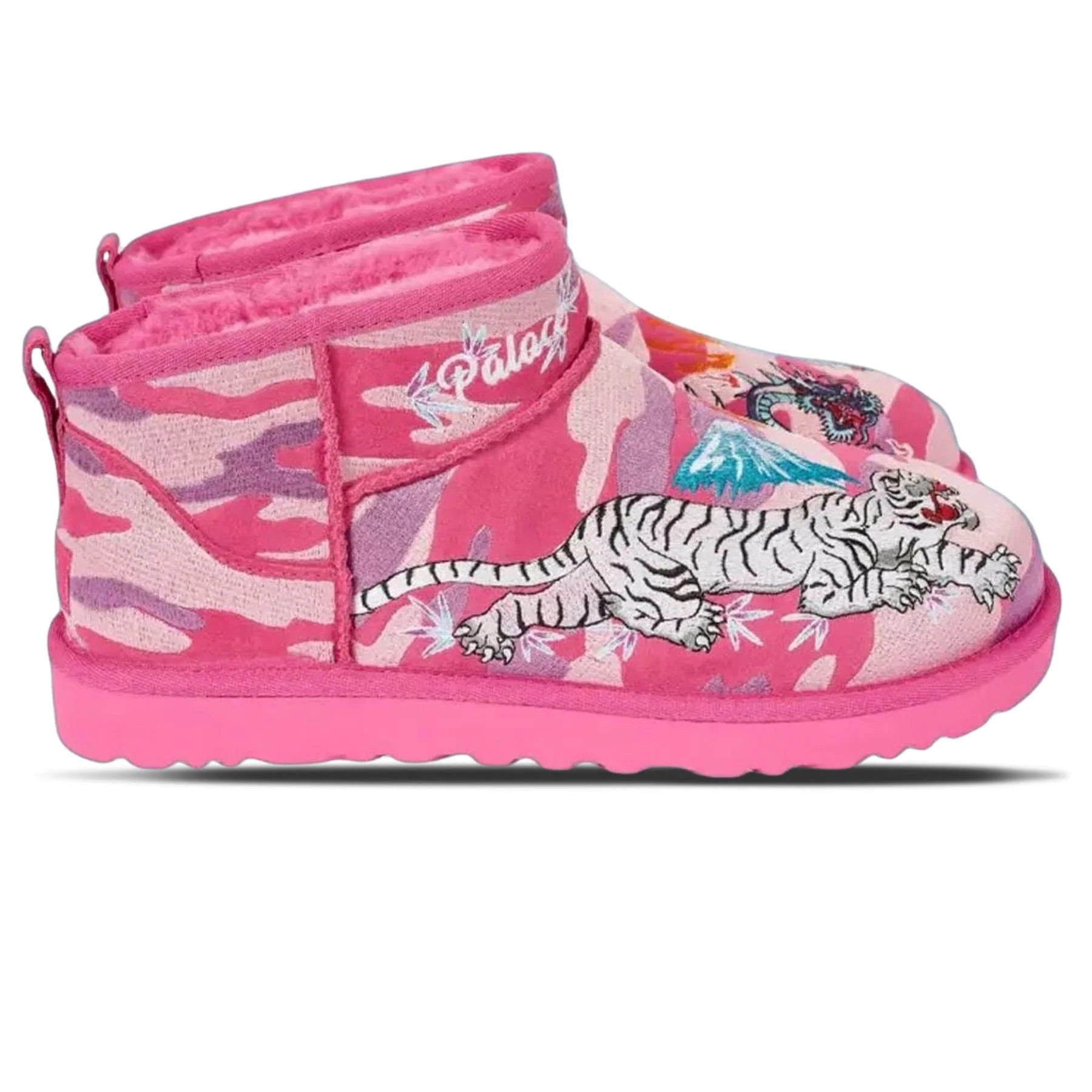 Palace x UGG Mini Boot 'Pink Camo' - Image 2