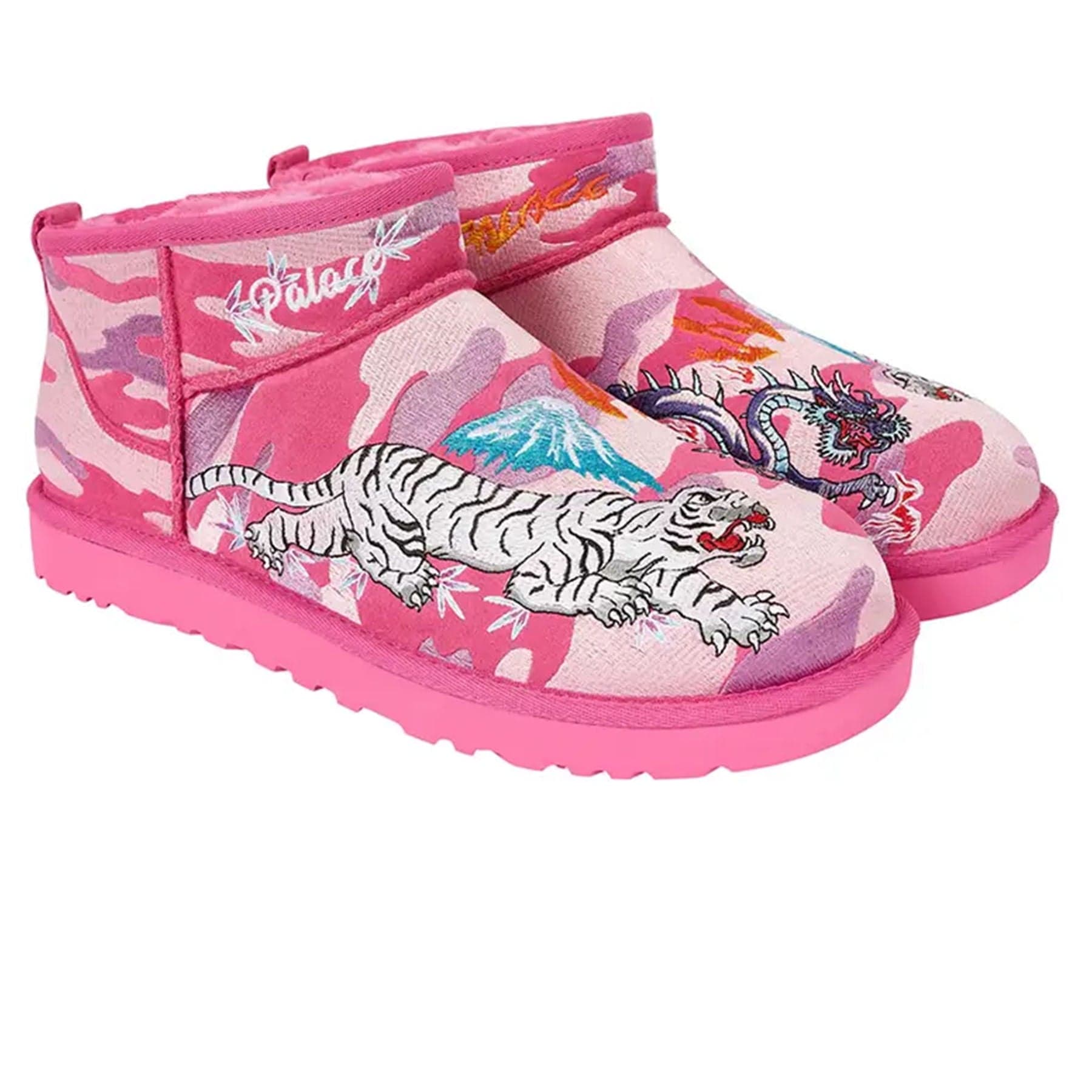 Palace x UGG Mini Boot 'Pink Camo' - Image 4