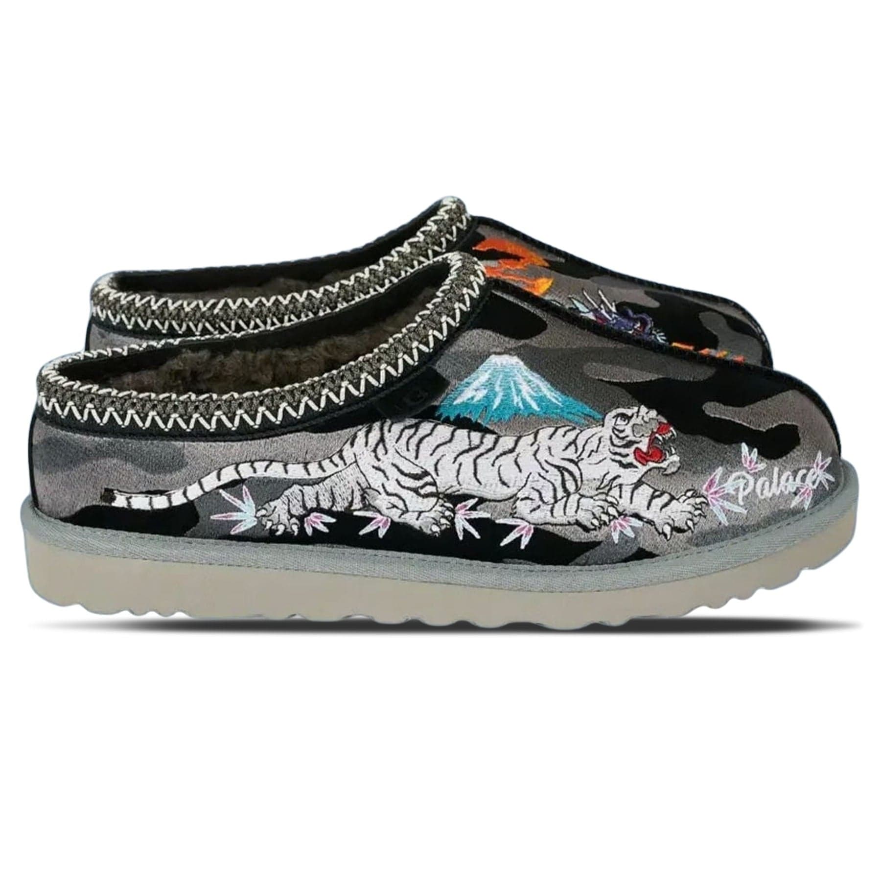 Palace x UGG Tasman Slipper 'Black Camo' - Image 2