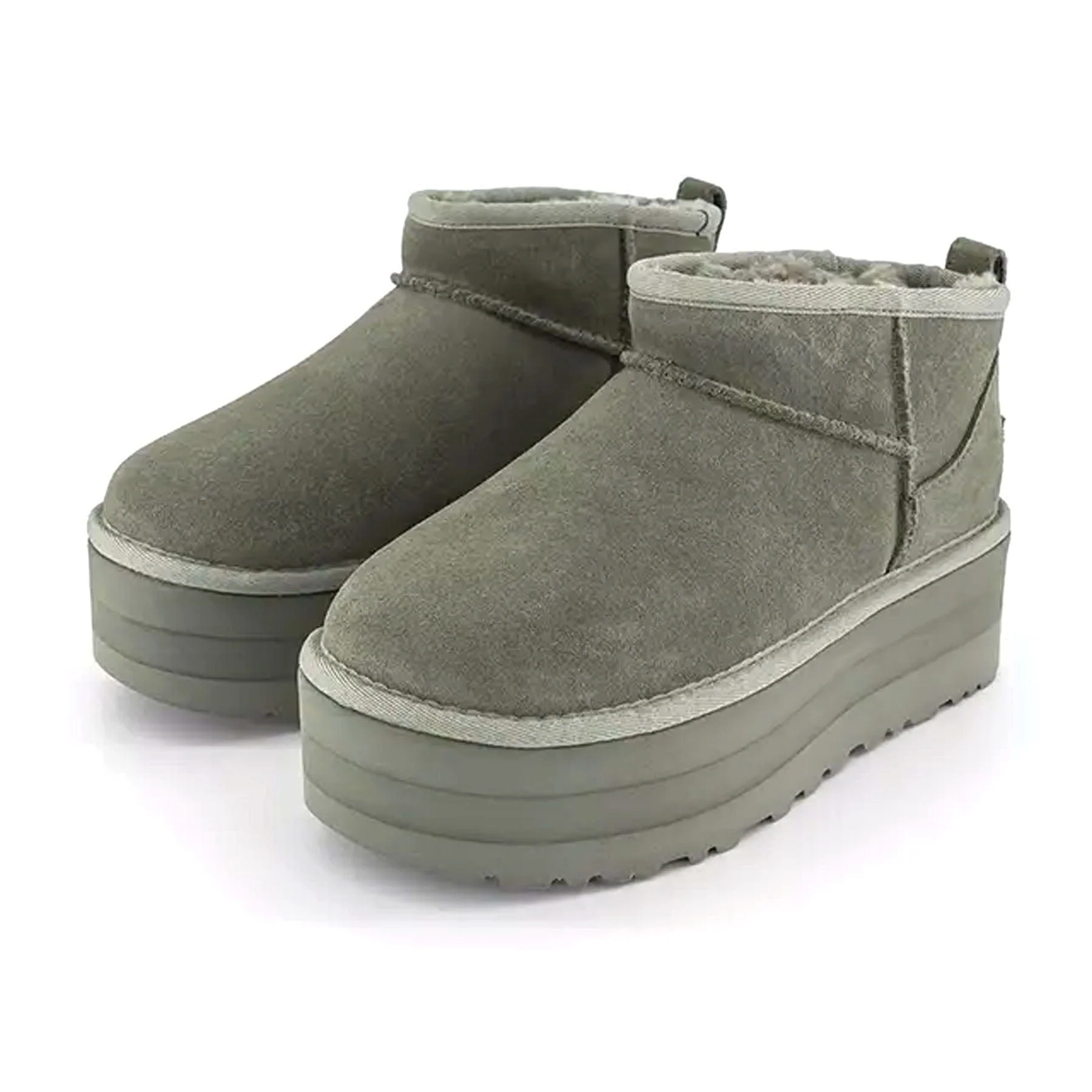UGG Classic Mini Platform Boot Moss Green (Wmns) - Image 2