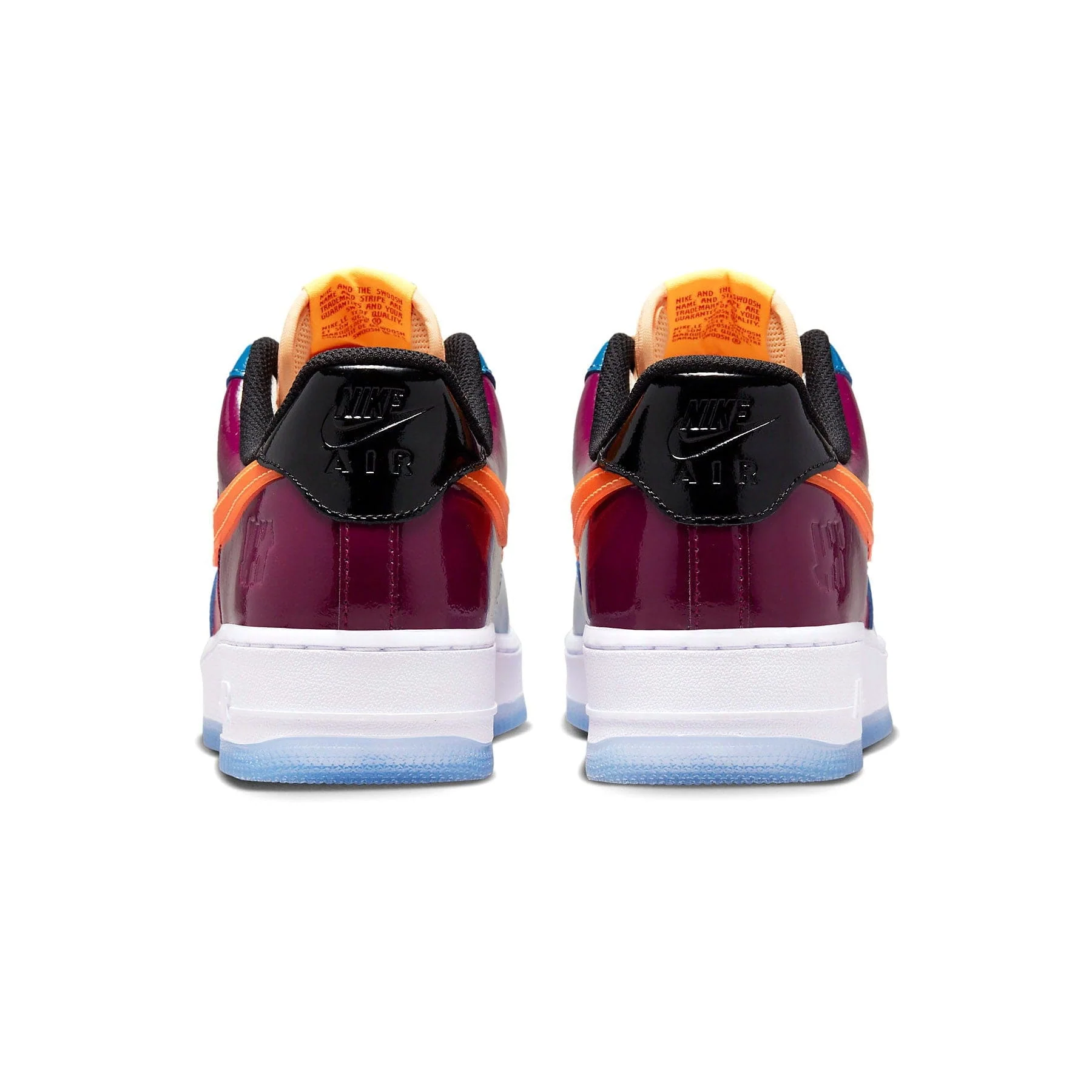 Undefeated x Nike Air Force 1 Low 'Total Orange' - Image 4