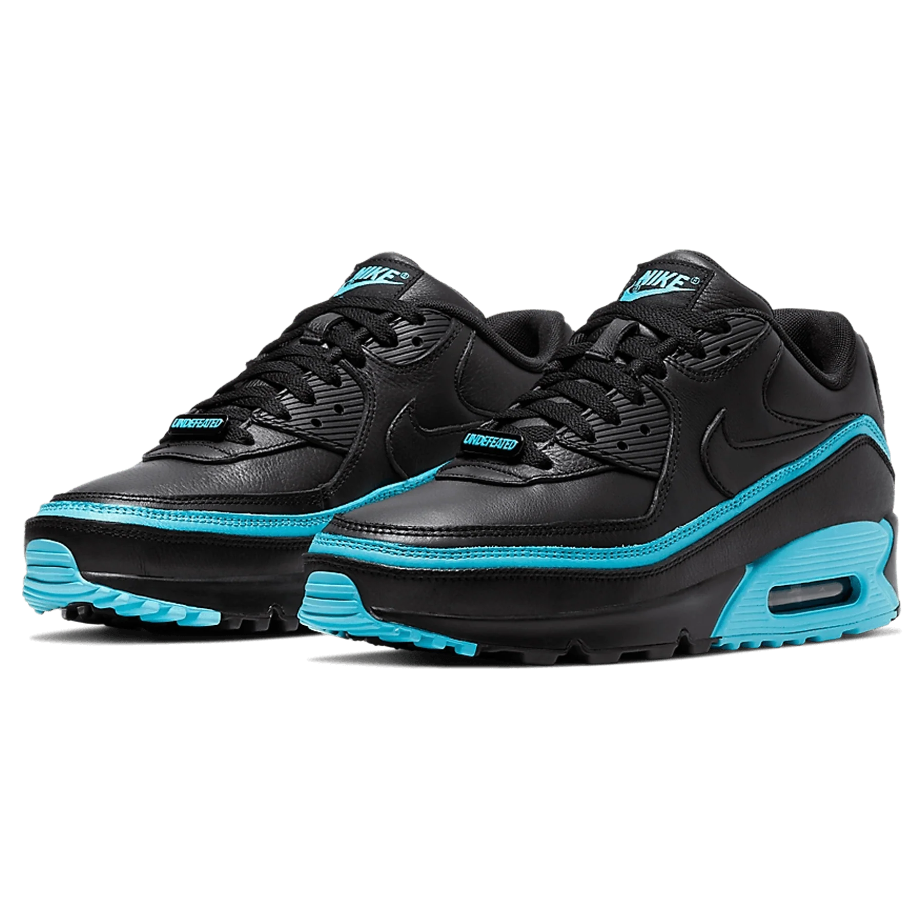 Undefeated x Nike Air Max 90 'Black Blue Fury' - Image 2