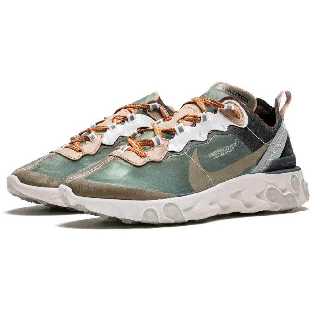 Undercover x Nike React Element 87 Green Black - Image 2