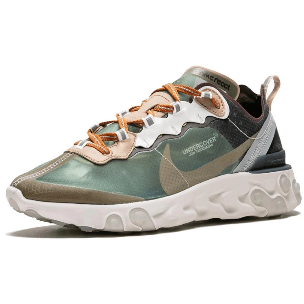 Undercover x Nike React Element 87 Green Black - Image 4