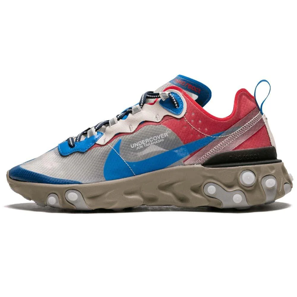 Undercover x Nike React Element 87 Khaki Red - Image 2
