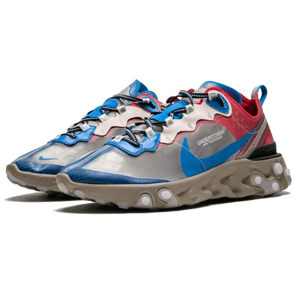 Undercover x Nike React Element 87 Khaki Red - Image 3