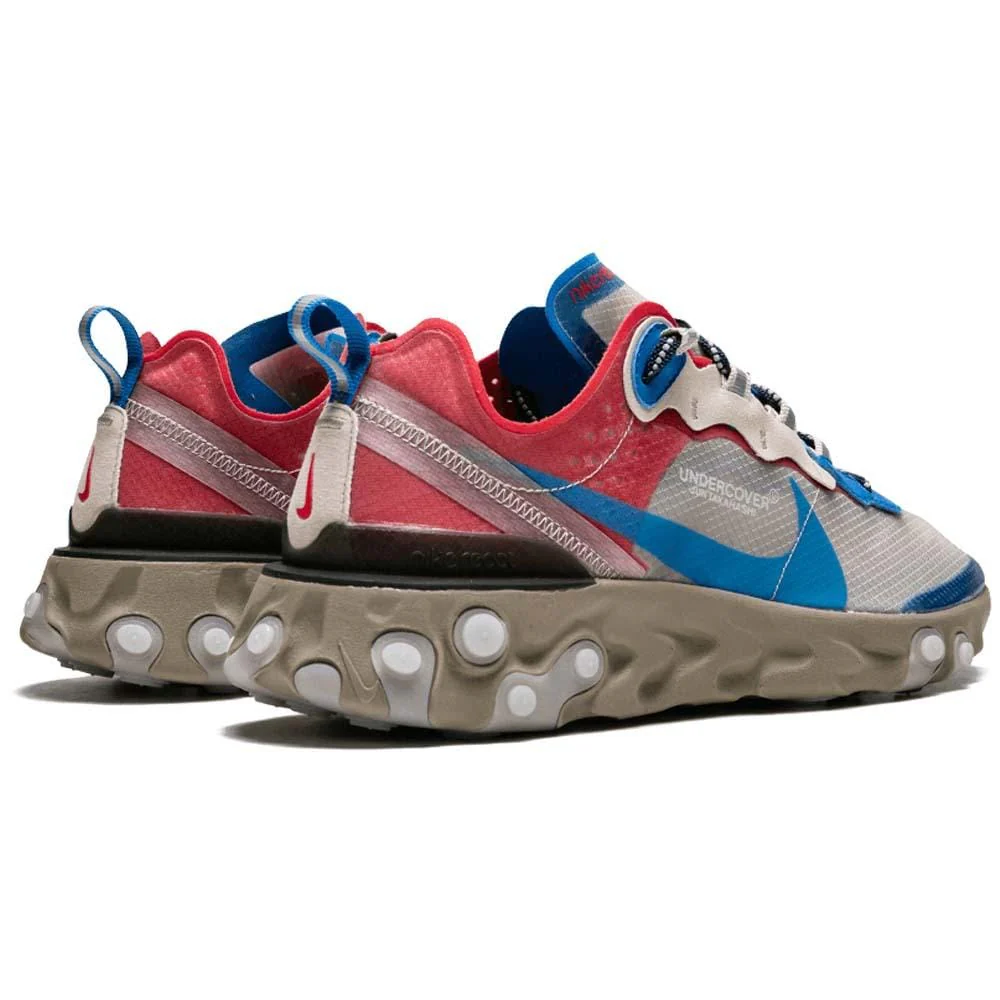 Undercover x Nike React Element 87 Khaki Red - Image 4