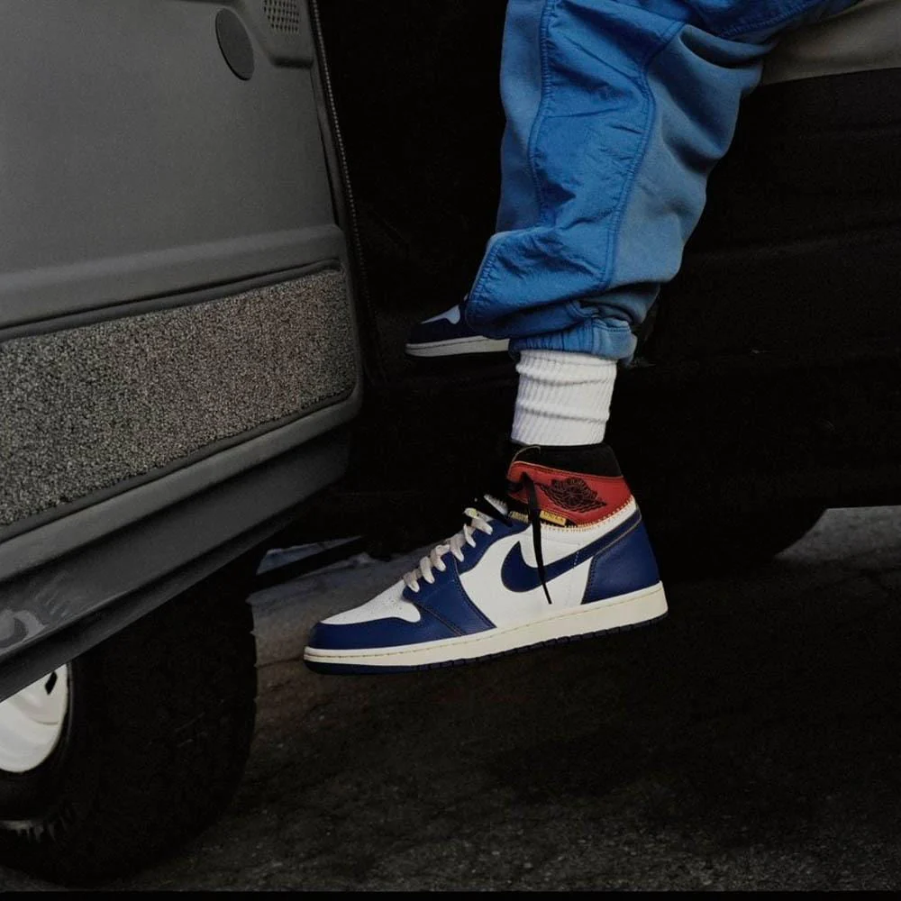 Union LA x Air Jordan 1 Retro High NRG 'Storm Blue' - Image 6