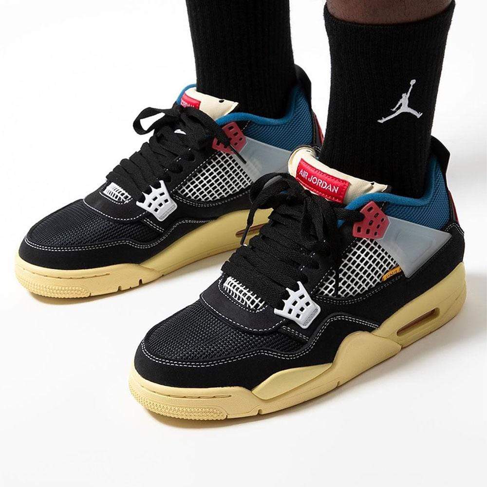 Union LA x Air Jordan 4 Retro 'Off Noir' - Image 5
