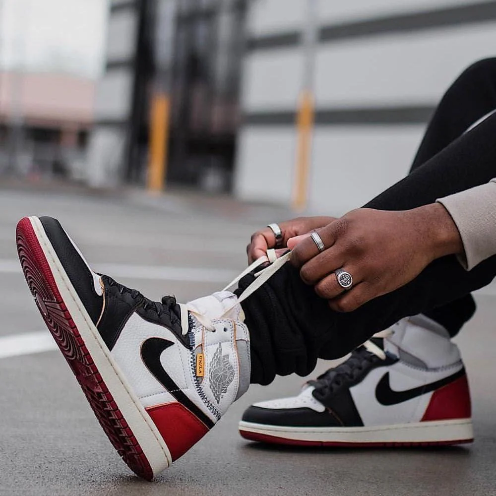 Union LA x Air Jordan 1 Retro High NRG 'Black Toe' - Image 6