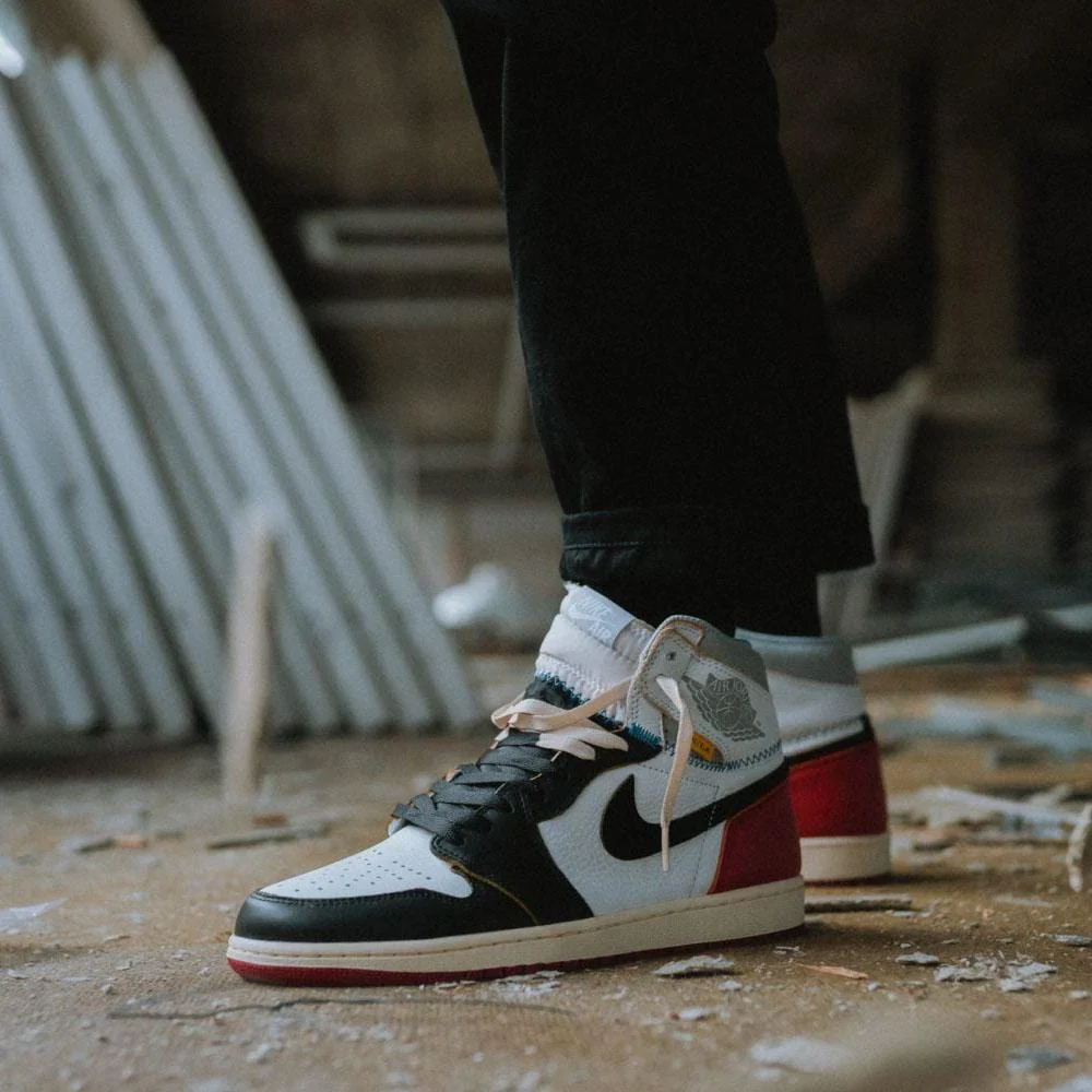 Union LA x Air Jordan 1 Retro High NRG 'Black Toe' - Image 7