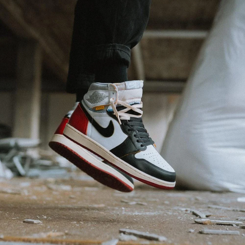 Union LA x Air Jordan 1 Retro High NRG 'Black Toe' - Image 8