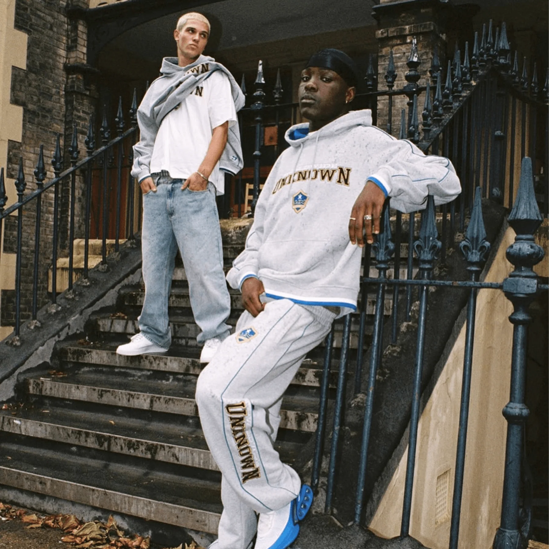Unknown College Joggers 'Grey' - Image 3