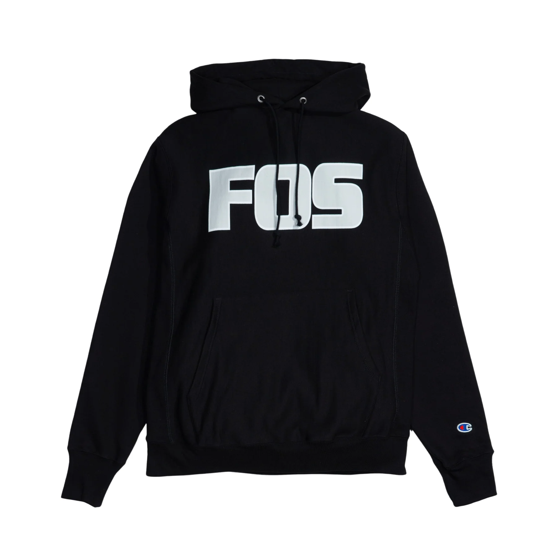 Virgil Abloh FOS BKM Hoodie 'Black' - Image 2