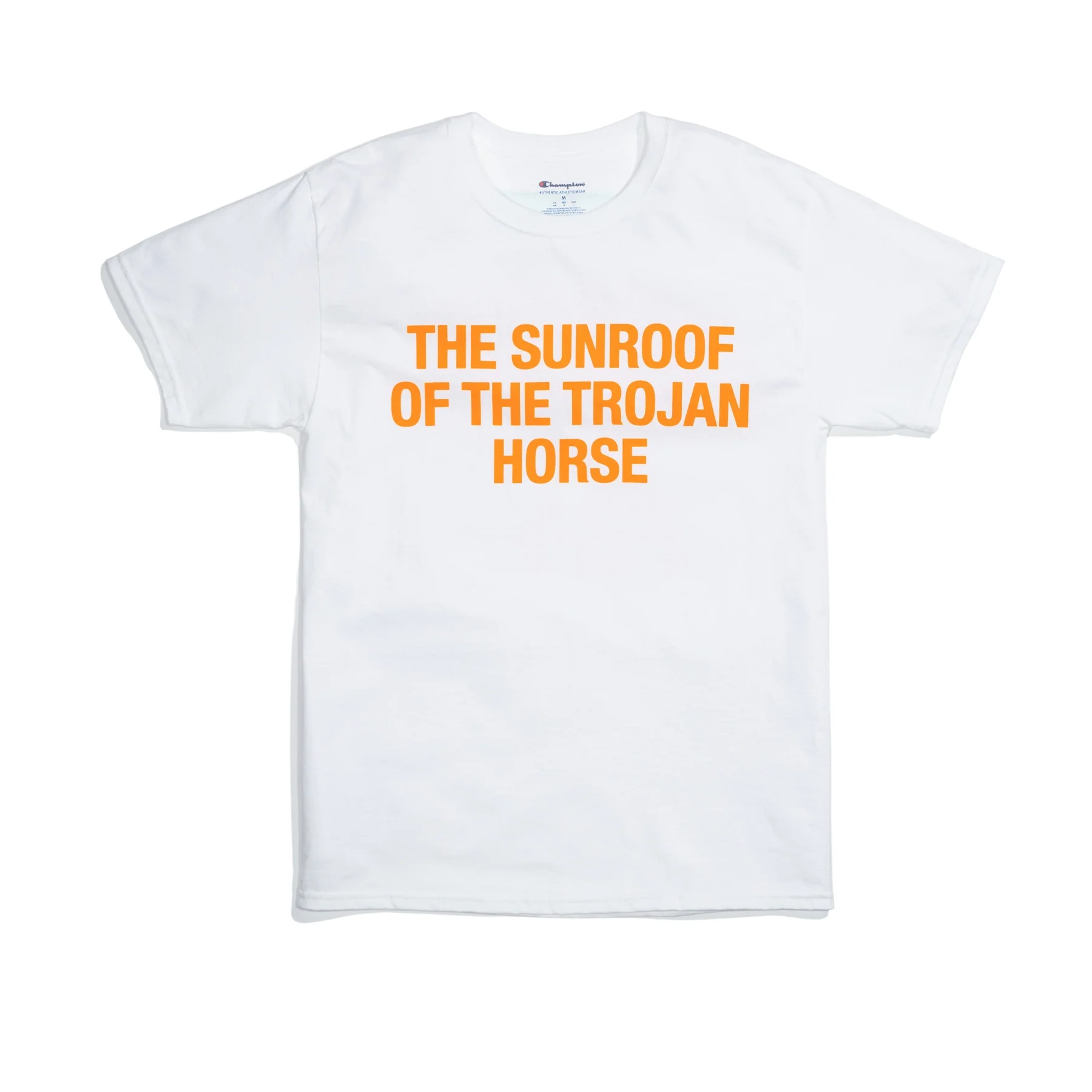 Virgil Abloh FOS Trojan Horse Tee 'White' - Image 2