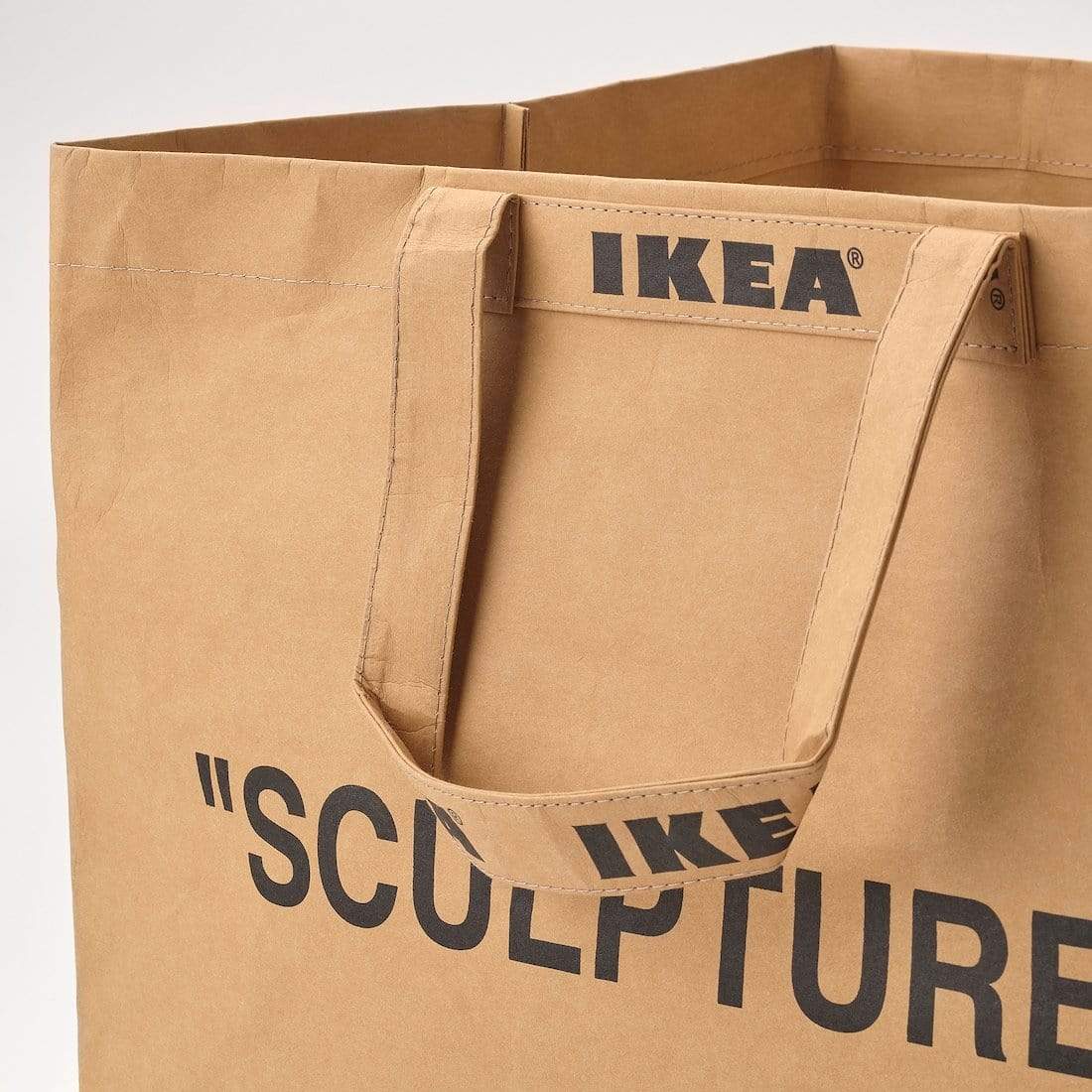 Virgil Abloh x IKEA MARKERAD Large Bag Brown - Image 3