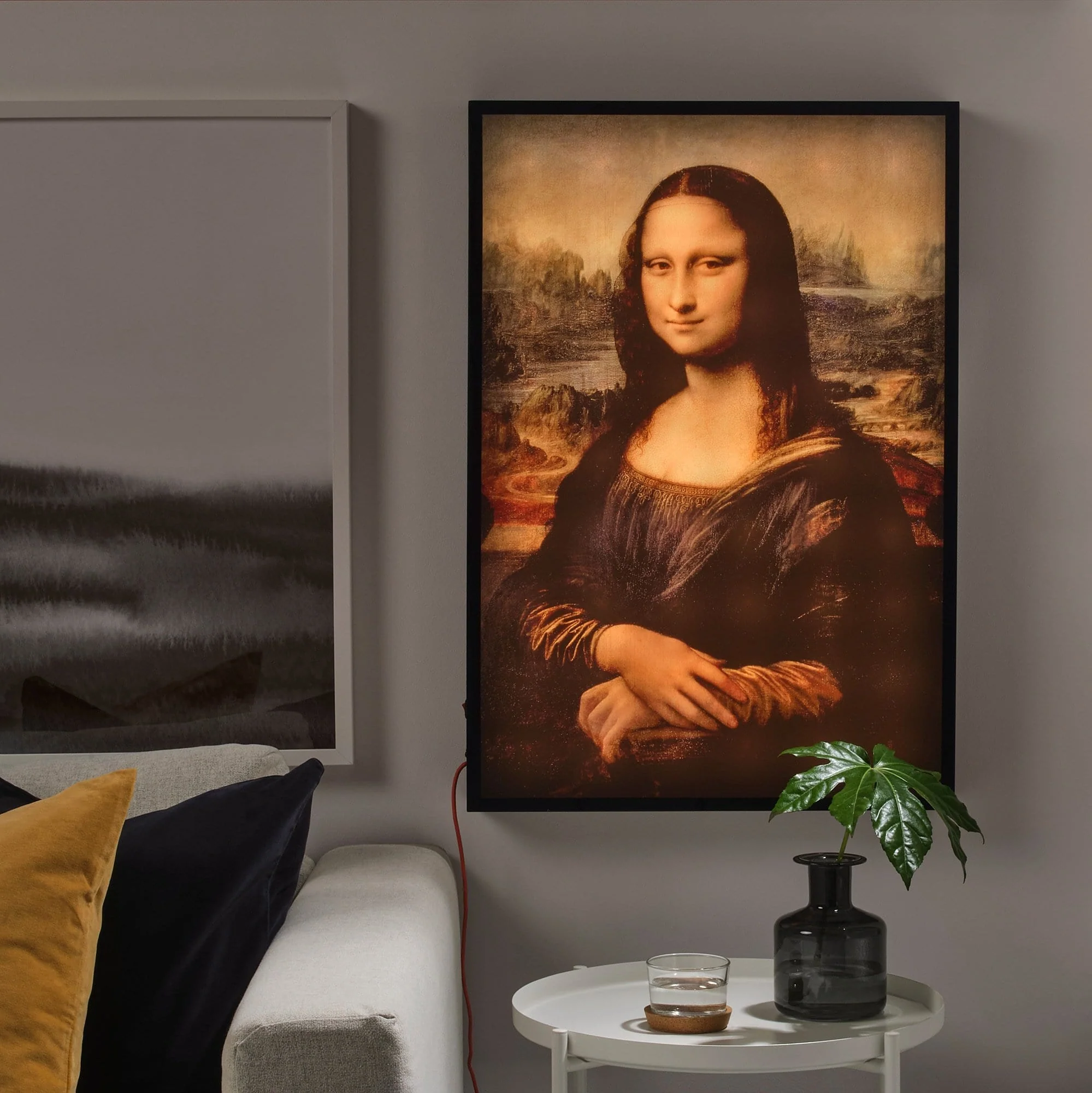 Virgil Abloh x IKEA MARKERAD "MONA LISA" Backlit Artwork Multicolor - Image 5