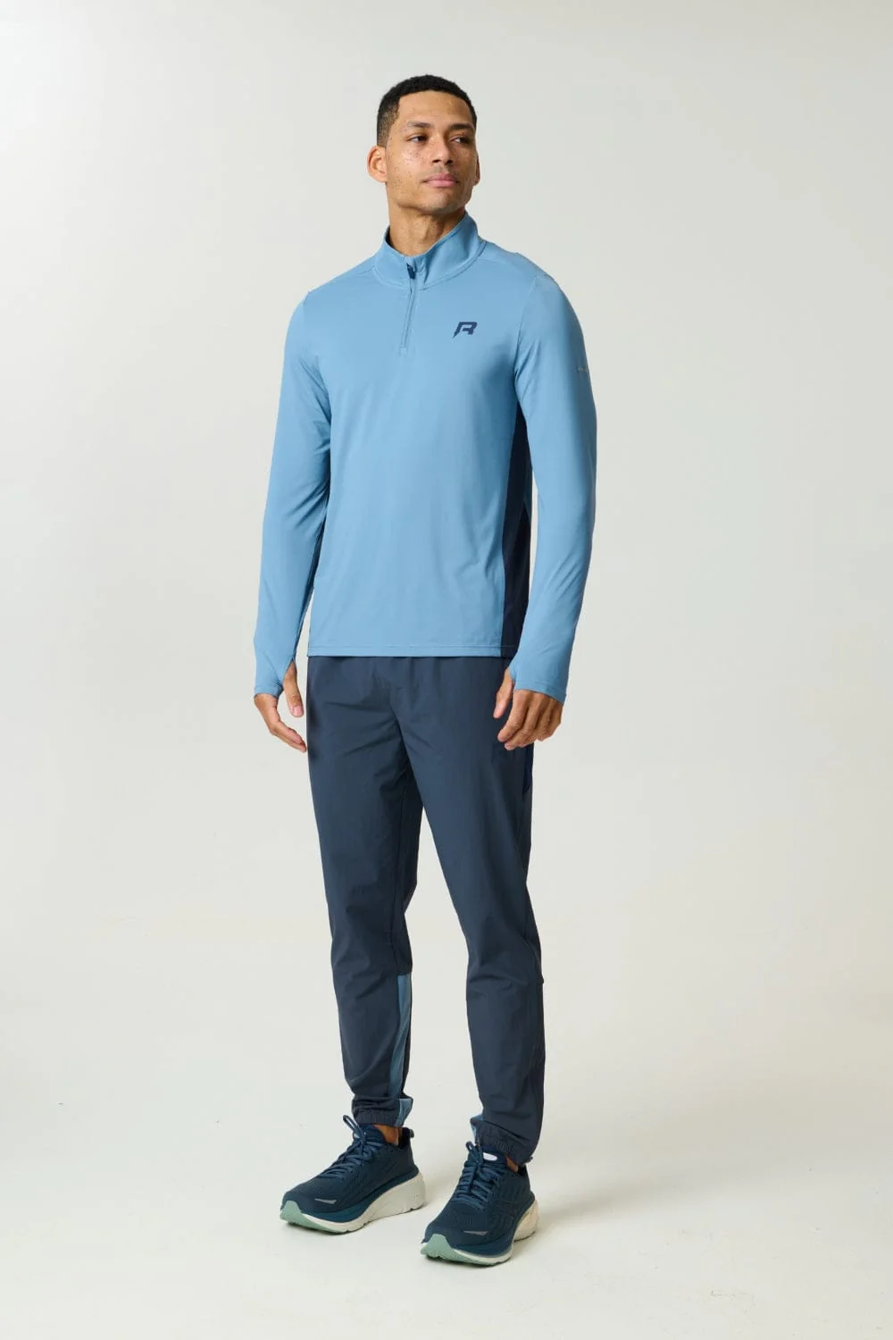 Reprimo Vortex Quarter Zip 'Dusty Blue Ink Blue' - Image 4