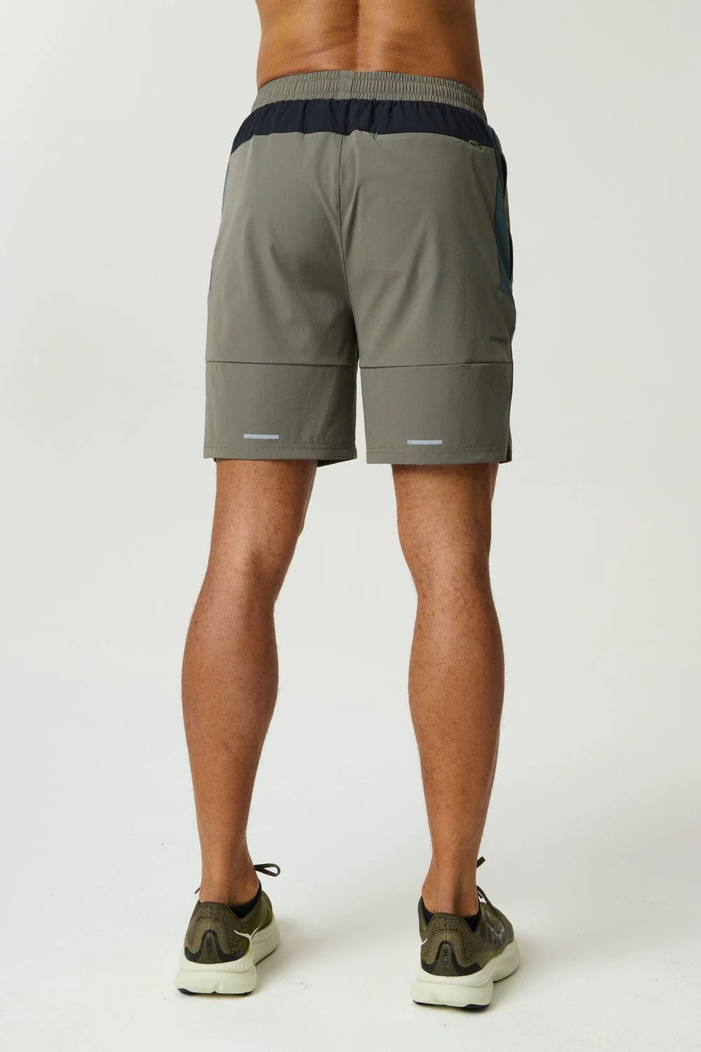 Reprimo Vortex Shorts 'Dark Moss Grey Velvet' - Image 2