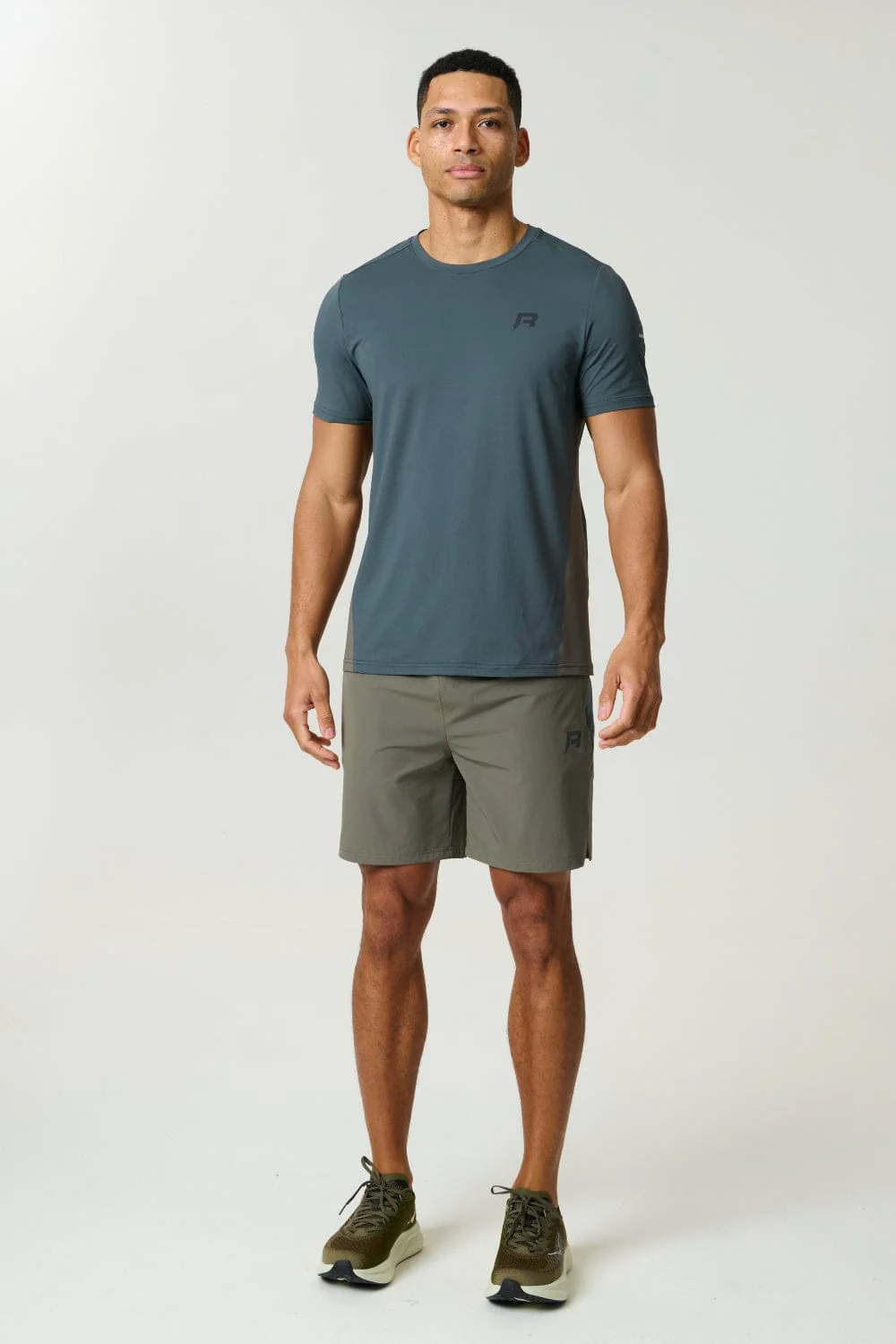 Reprimo Vortex Shorts 'Dark Moss Grey Velvet' - Image 4