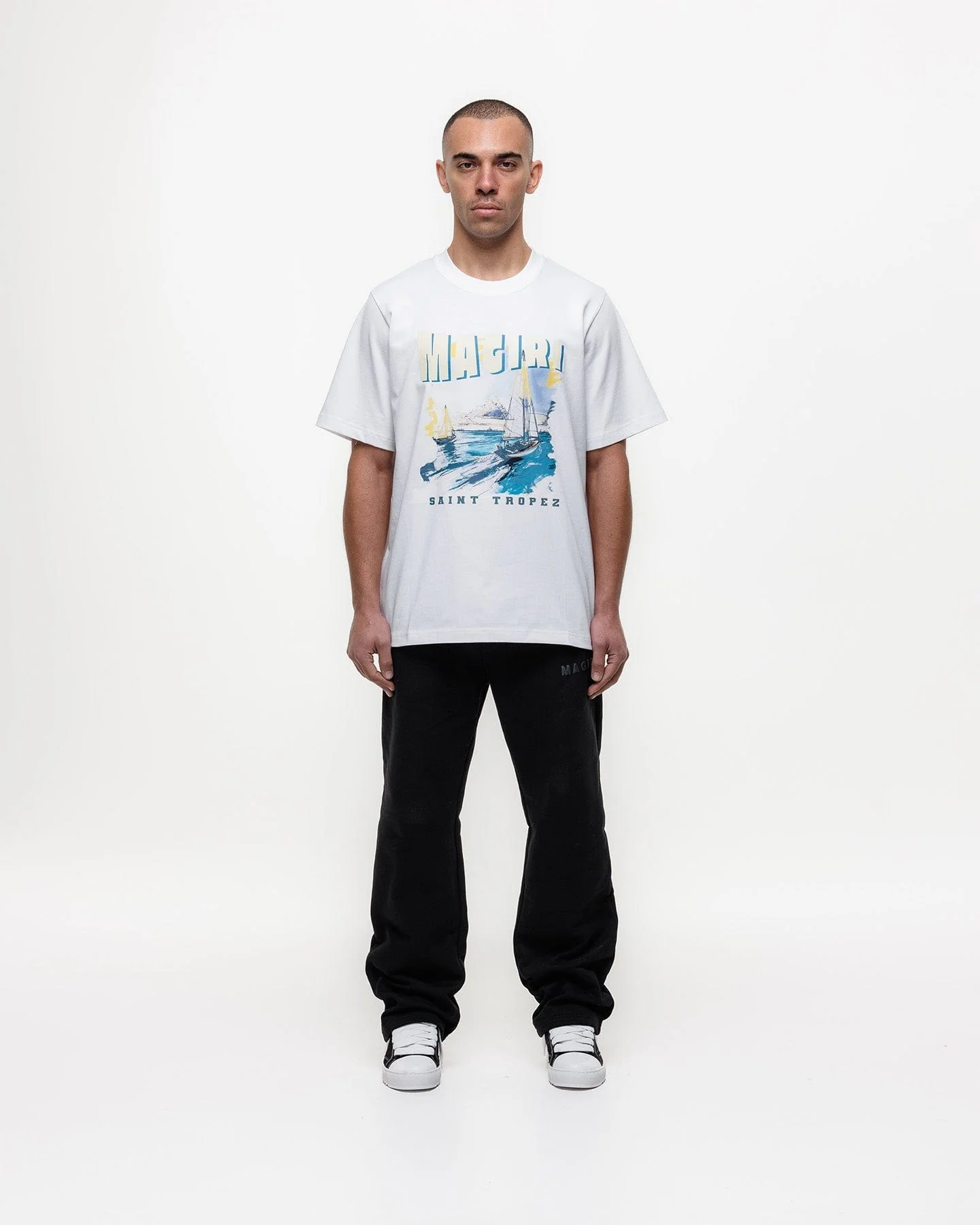 Magiri Voyage Printed T-Shirt 'White' - Image 3