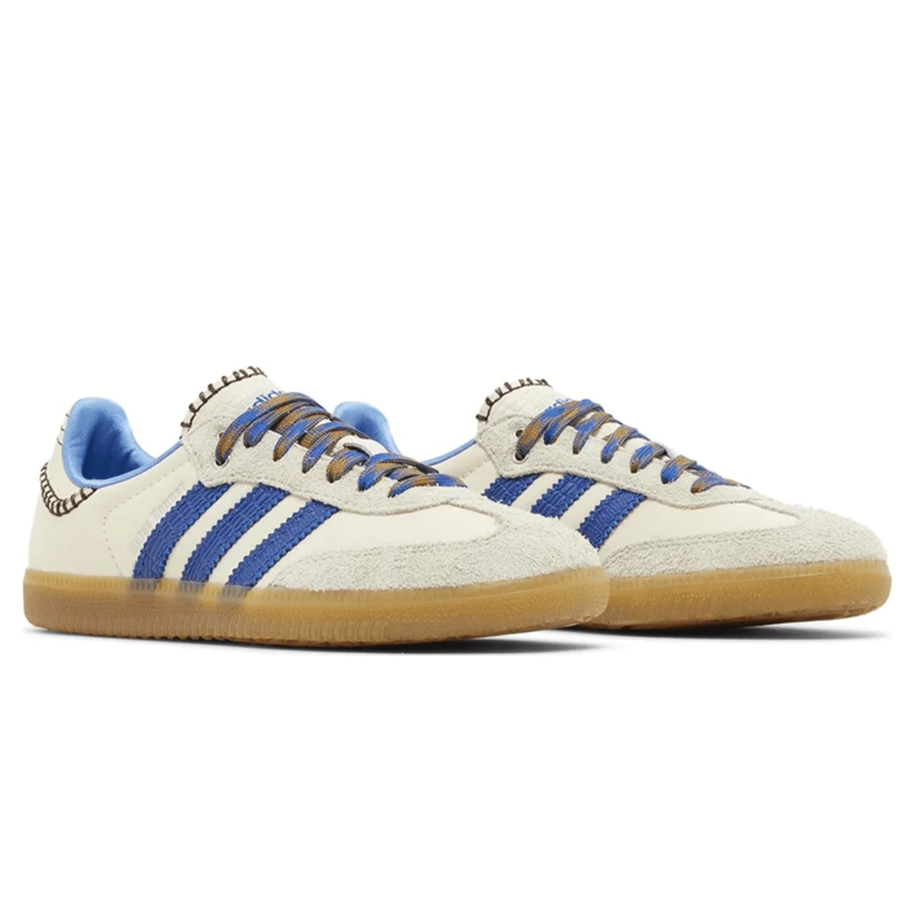 Wales Bonner x adidas Samba Nylon 'Wonder Clay Royal Blue' - Image 3