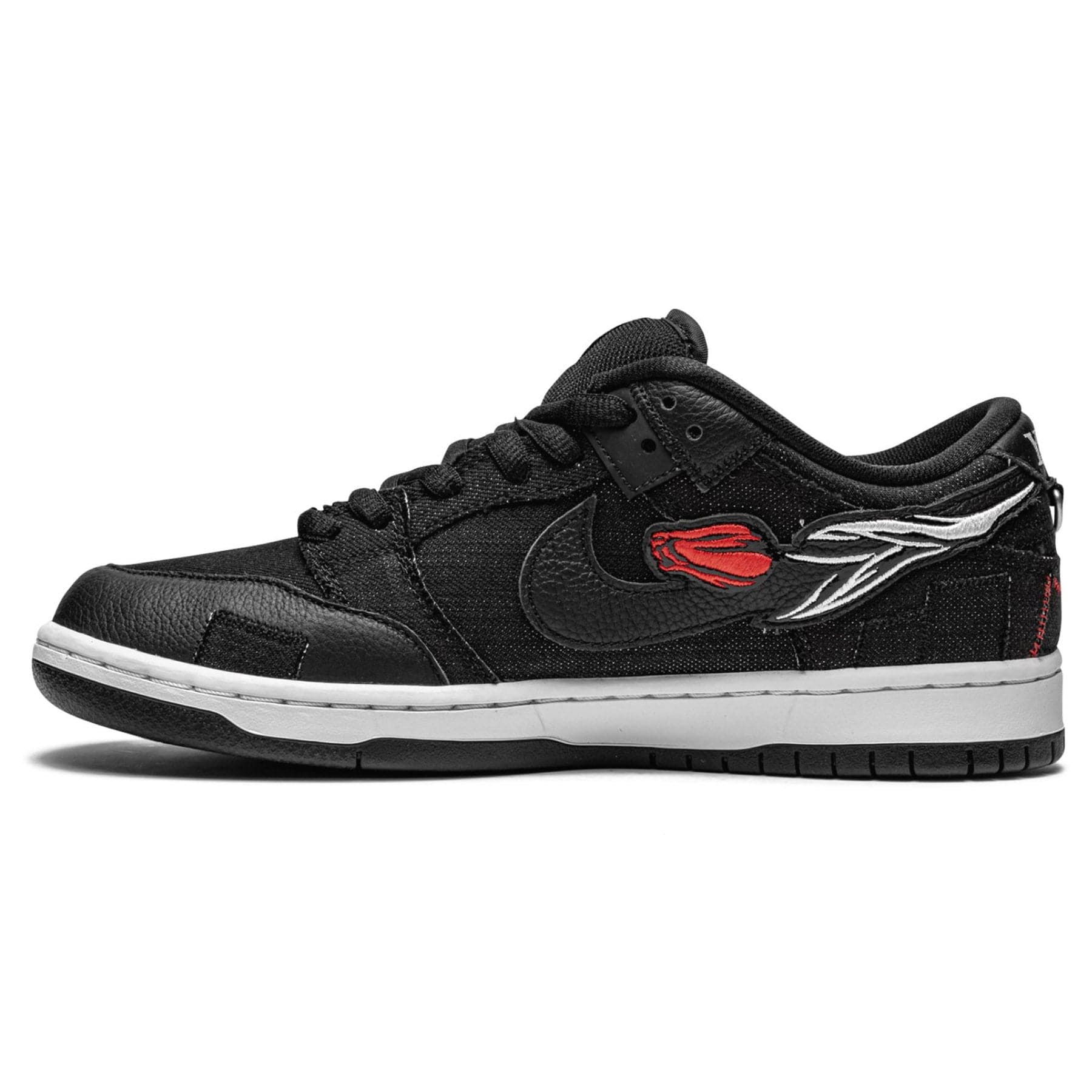 Wasted Youth x Nike Dunk Low SB 'Black Denim' - Image 4