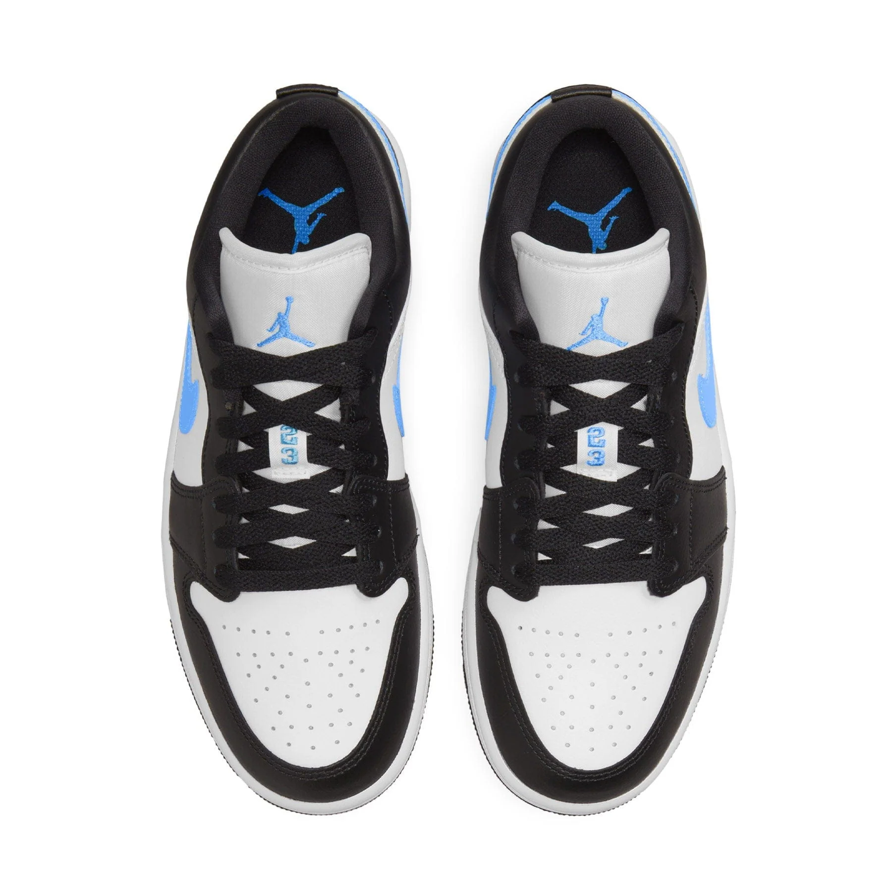 Air Jordan 1 Low Wmns 'Black University Blue' - Image 3