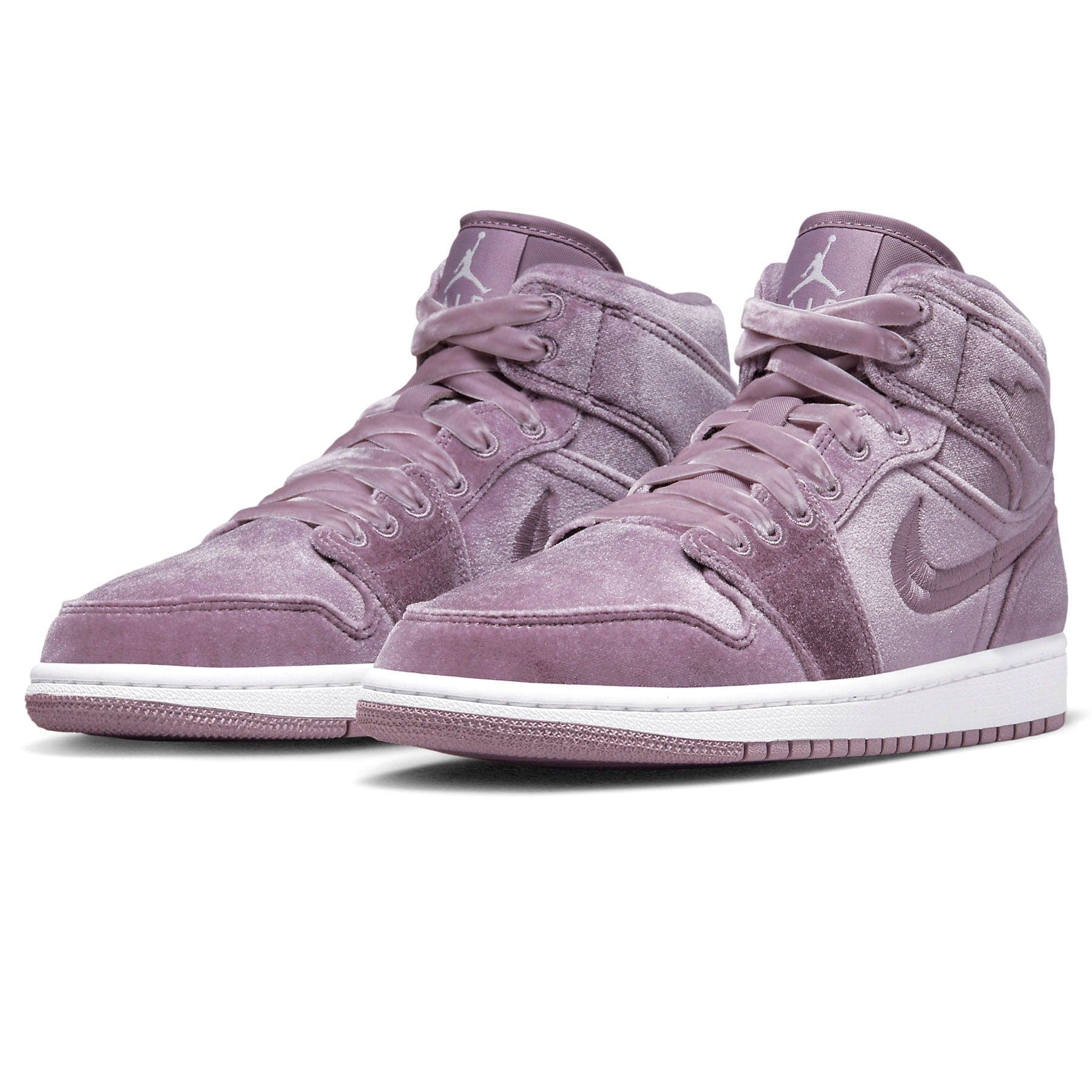 Air Jordan 1 Mid Wmns 'Purple Velvet' - Image 3