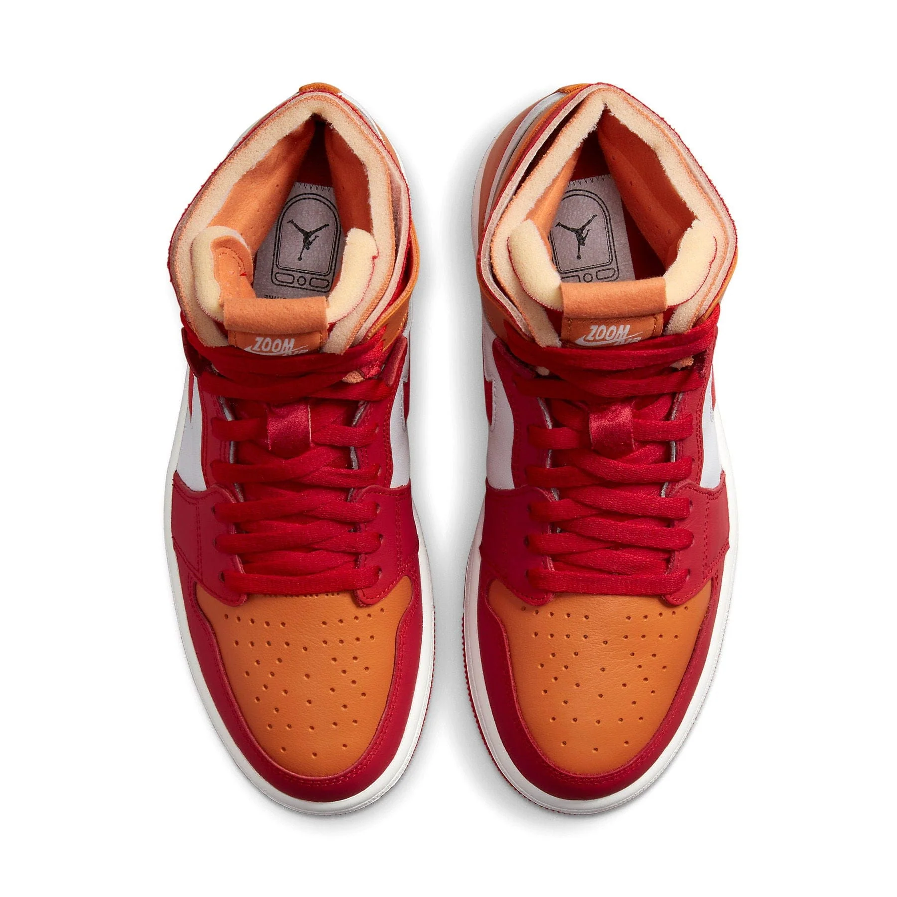 Air Jordan 1 Zoom Air Comfort Wmns 'Fire Red Hot Curry' - Image 5