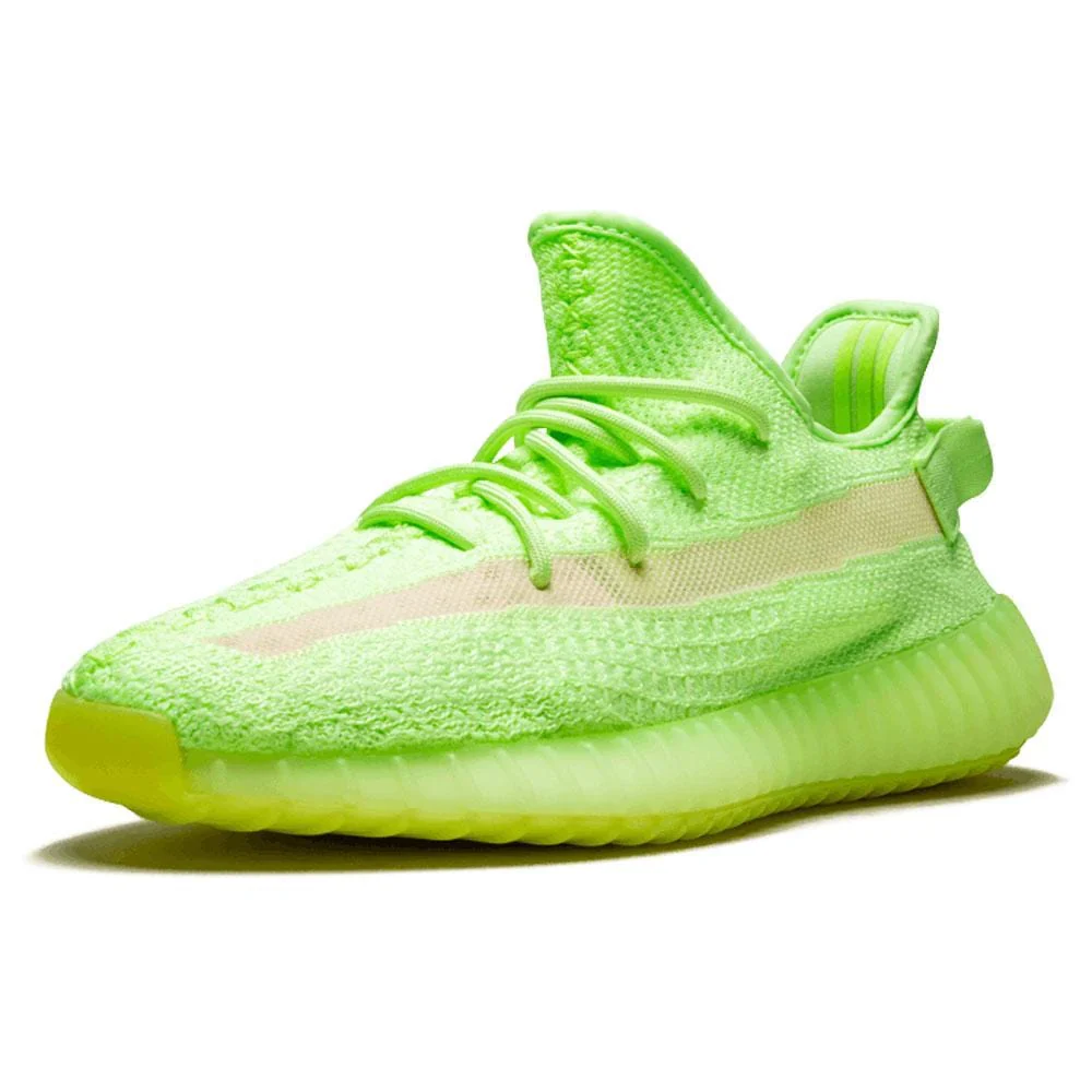 Yeezy Boost 350 V2 'Glow In The Dark' Green - Image 4